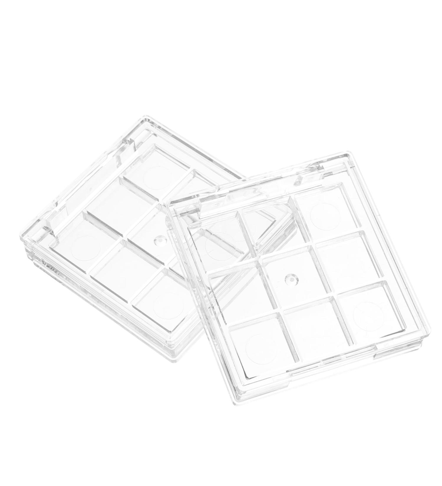  minkissy minkissy Set of 2 Empty Eyeshadow Grids Mini Makeup Eyeshadow Palettes - Buy Online on GoSupps.com