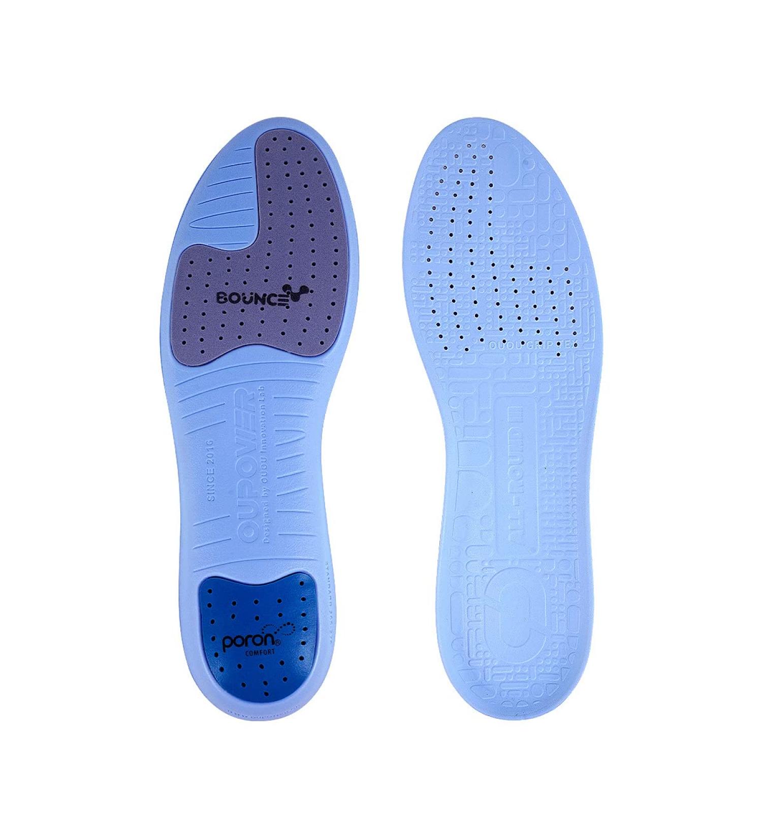OUPOWER Soccer Football Cleat Insole Insert Gen3-Standard Thickness Blue Sky (US 9.5-10) - Enhanced Comfort and Support - Buy Online on GoSupps.com