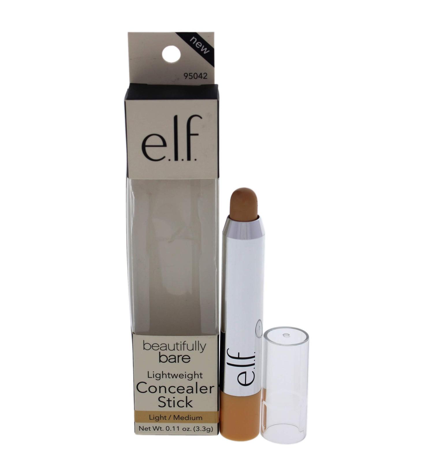 e.l.f. Beautifully Bare Lightweight Concealer Stick - Light-Medium 0.11 oz - Buy Online on GoSupps.com