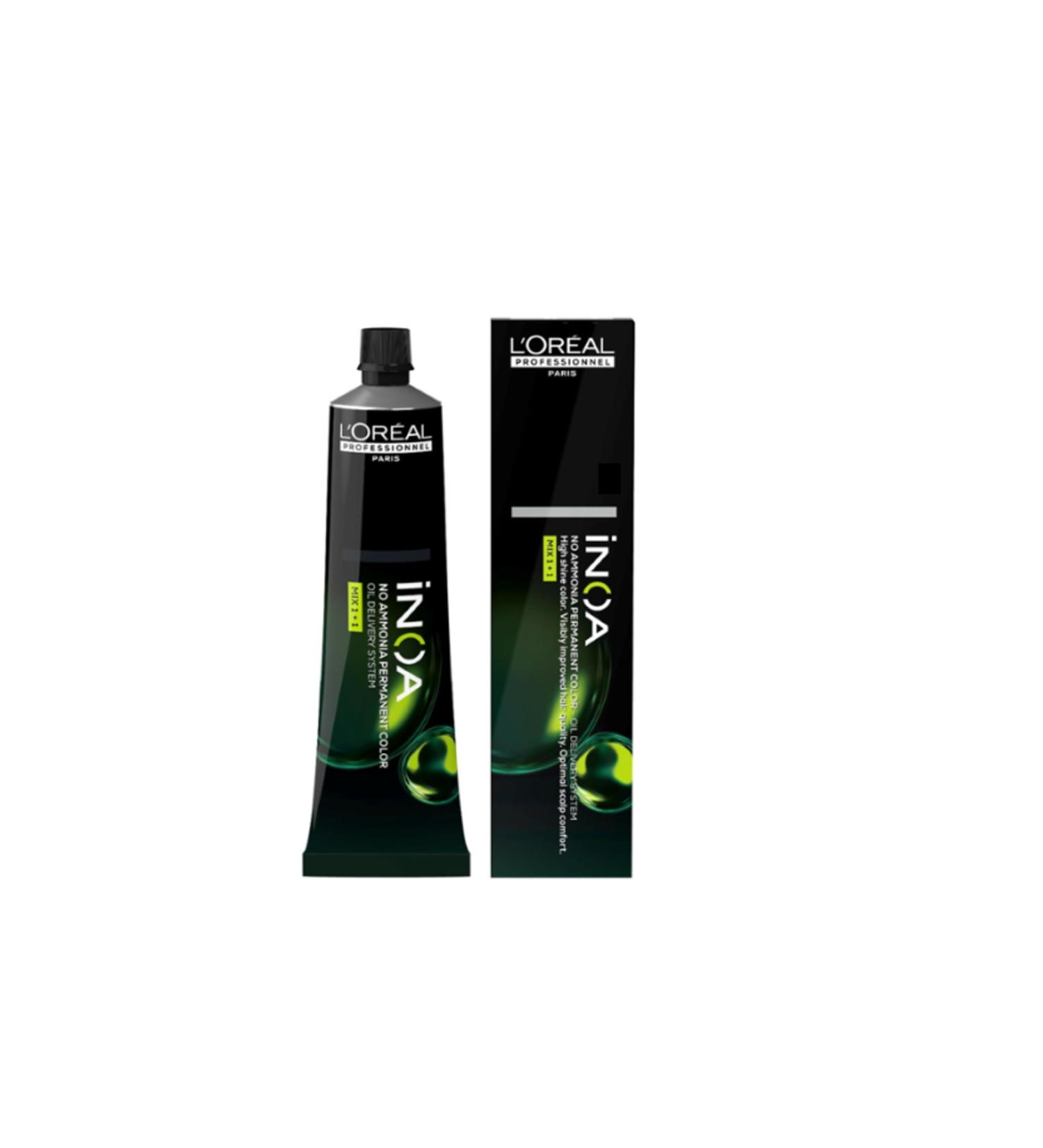L'Or al Professionnel iNOA 7.8 Blonde Mocha Ammonia-Free & Vegan Permanent Hair Color Covers up to 100% of White Hair Vibrant & Long-Lasting Color 60 g - Buy Online on GoSupps.com