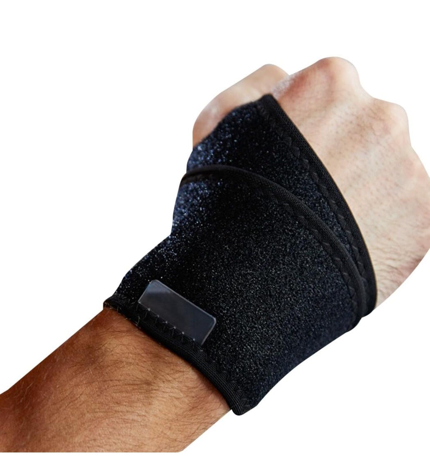 Unisex Adjustable Nylon Wrist Support Brace - Pain Relief & Protection for Sports | International Shipping Available - Buy Online on GoSupps.com