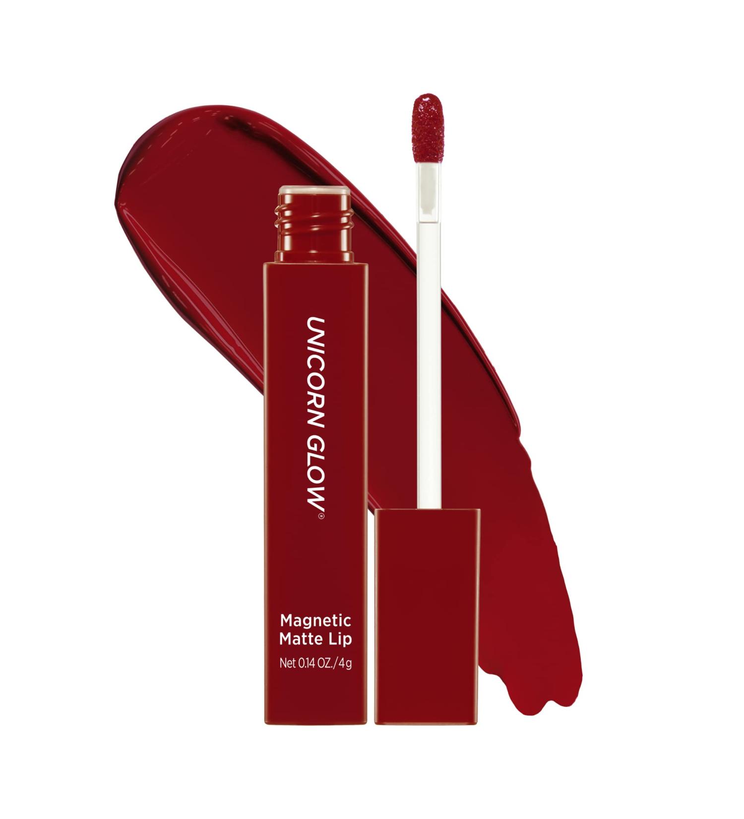 UNICORN GLOW Magnetic Matte Lip Stain 01 Hook - Cruelty-Free Vegan Lip Tint Korean Makeup 0.14 oz | Shop Internationally - Buy Online on GoSupps.com