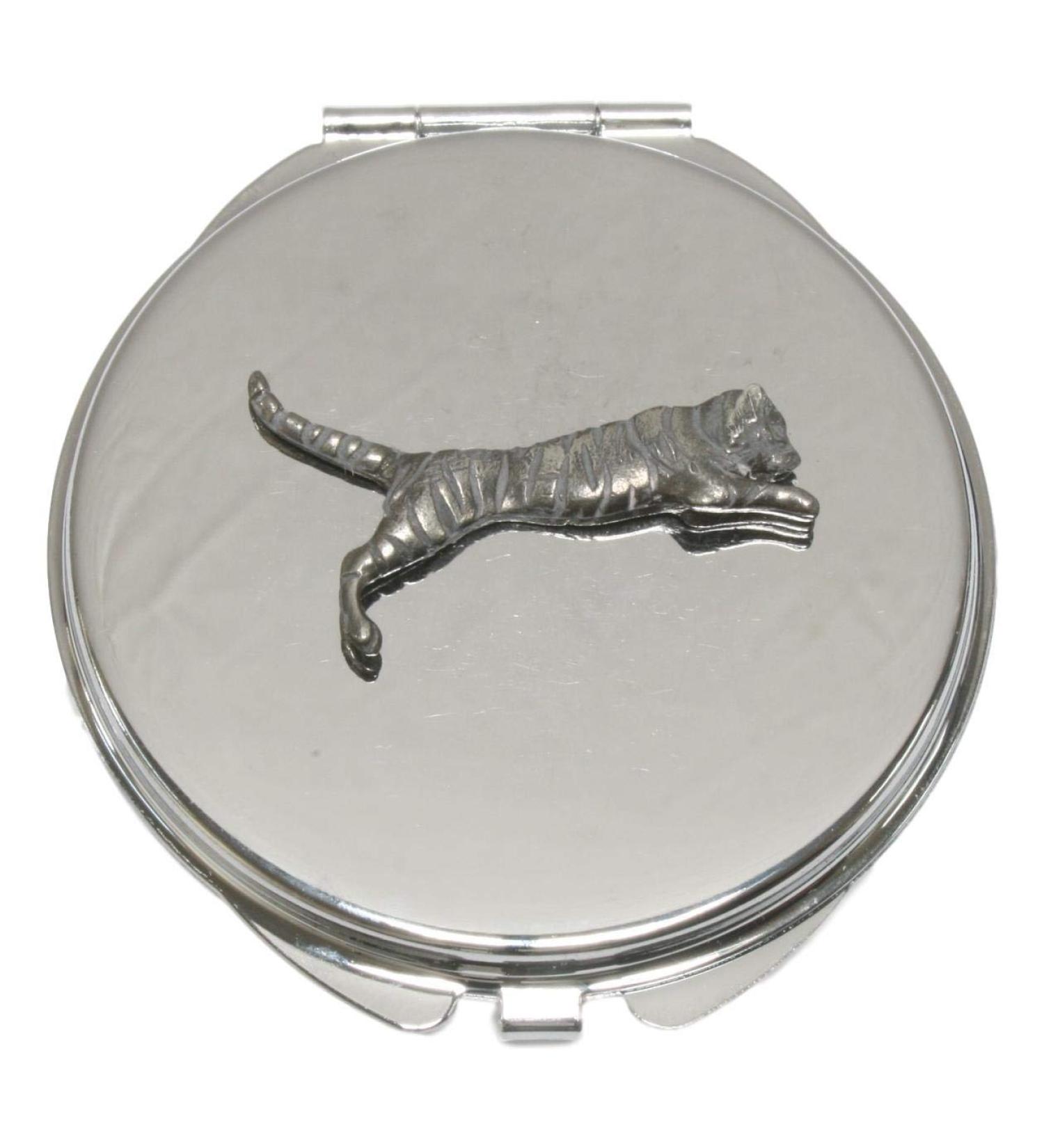 Leaping Tiger Compact Mirror Handbag Gift With Free Engraving 373 - Buy Online on GoSupps.com