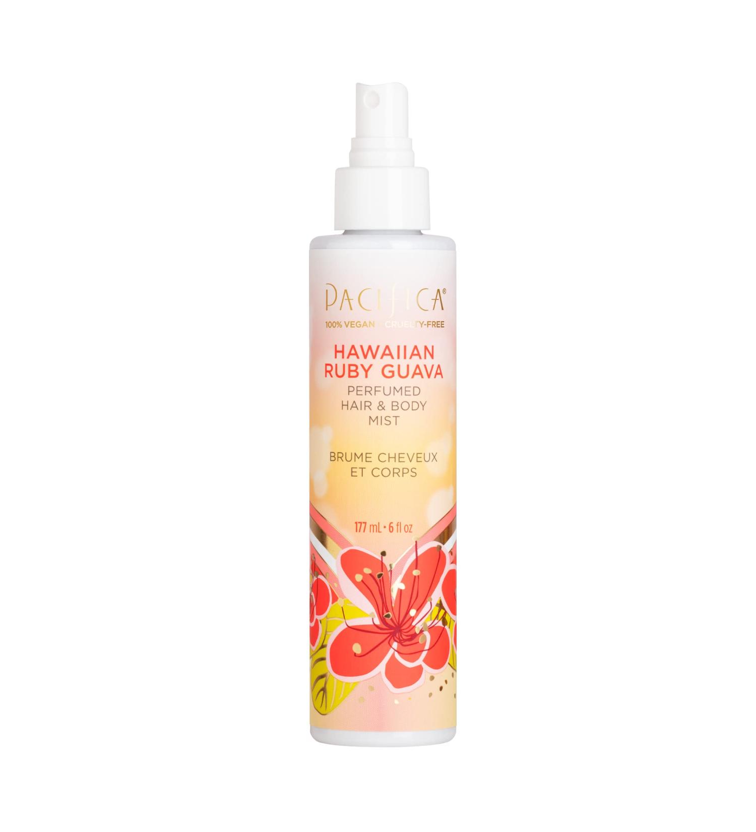 Pacifica Hawaiian Ruby Guava Perfumed Hair & Body Mist Alcohol-Free Spray Designed For Head-To-Toe Wear Vegan & Cruelty-Free 6 Fl Oz Hawaiian Ruby Guava 6 Fl Oz (Pack of 1) - Buy Online on GoSupps.com