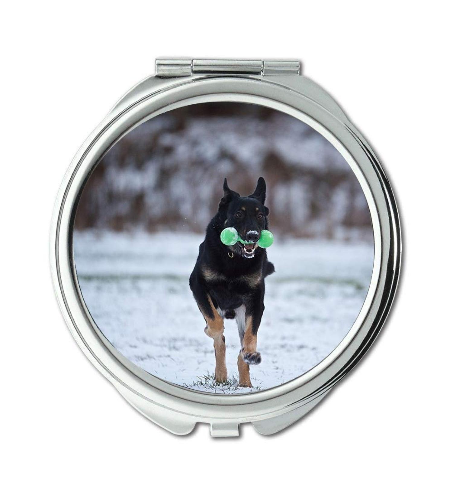 YENDOSTEEN Mirror makeup mirror Dog Study Shepherd pocket mirror portable mirror - Buy Online on GoSupps.com