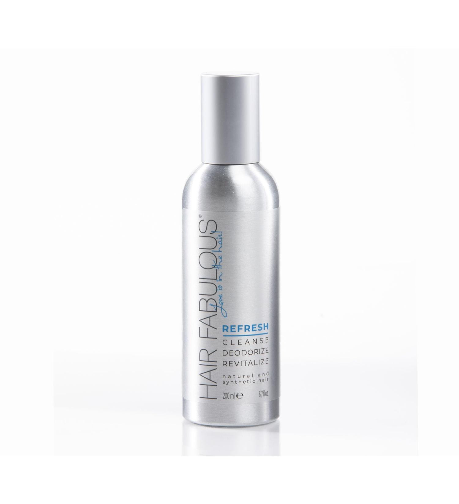 Toni Brattin Refresh Spray - Cleansing Deodorizing & Revitalizing Spray for Natural & Synthetic Hair - Instant No Shampoo Odor-Neutralizing Solution for Everyday Wig and Hairpiece Wear