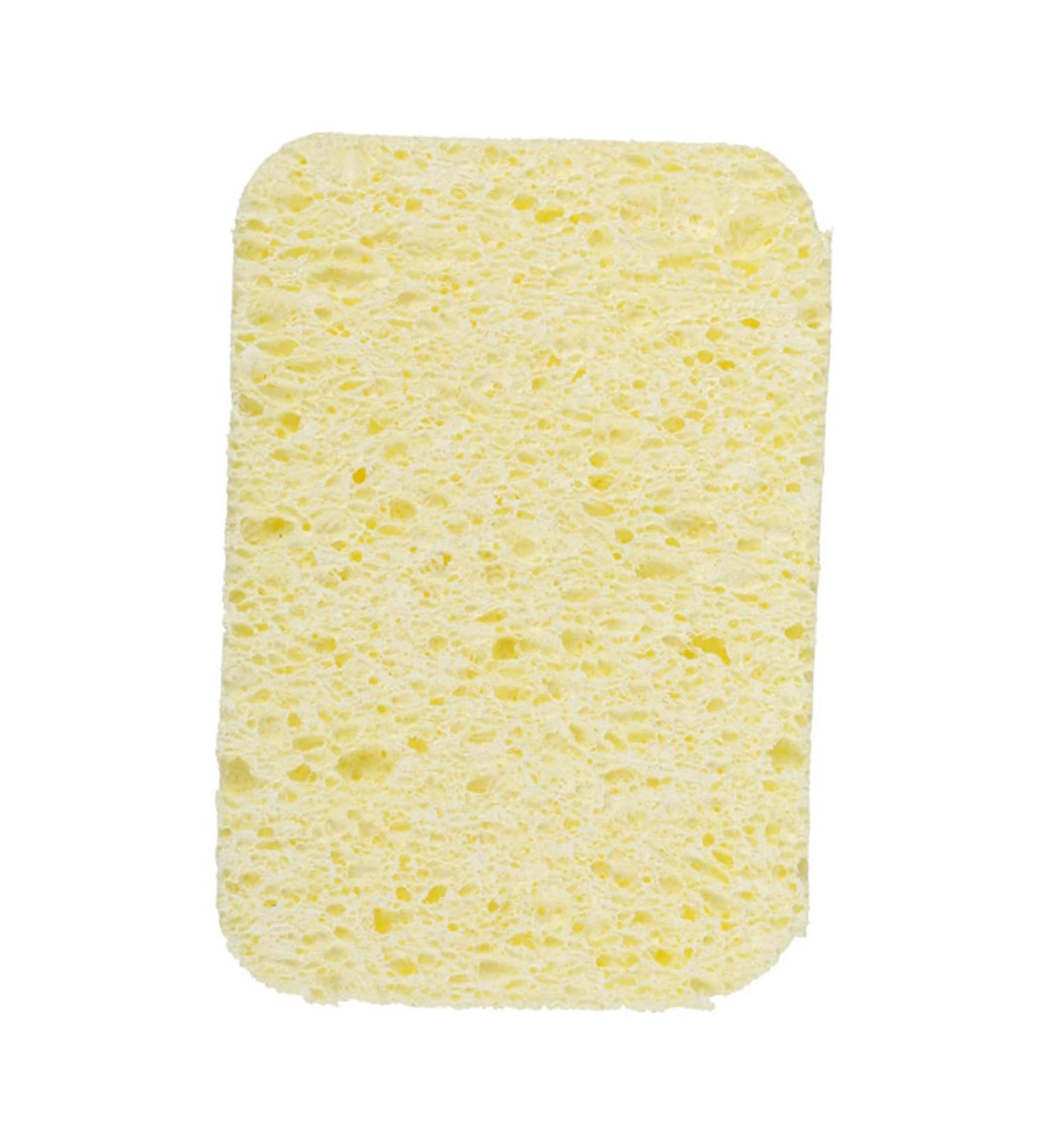 40pcs Natural Wood Pulp Cotton Sponge Dishwashing Pot Brush Cleaning Brushes Household Cleaning Tools for Kitchen - Buy Online on GoSupps.com