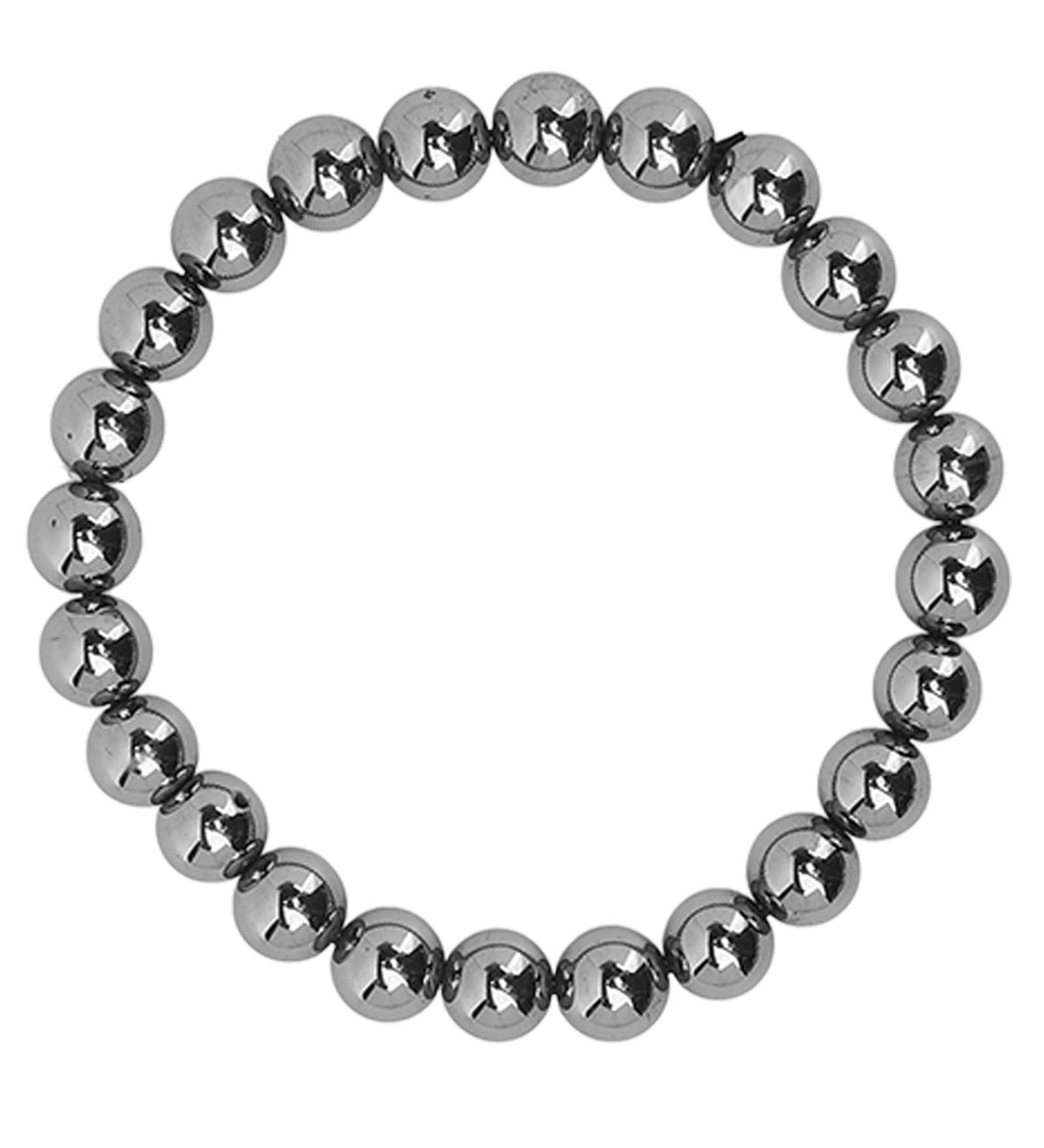 8 mm Terahertz Bracelet - Elastic Energy Bracelet for Men & Women | Fatigue Relief & Inflammation Reduction - Buy Online on GoSupps.com