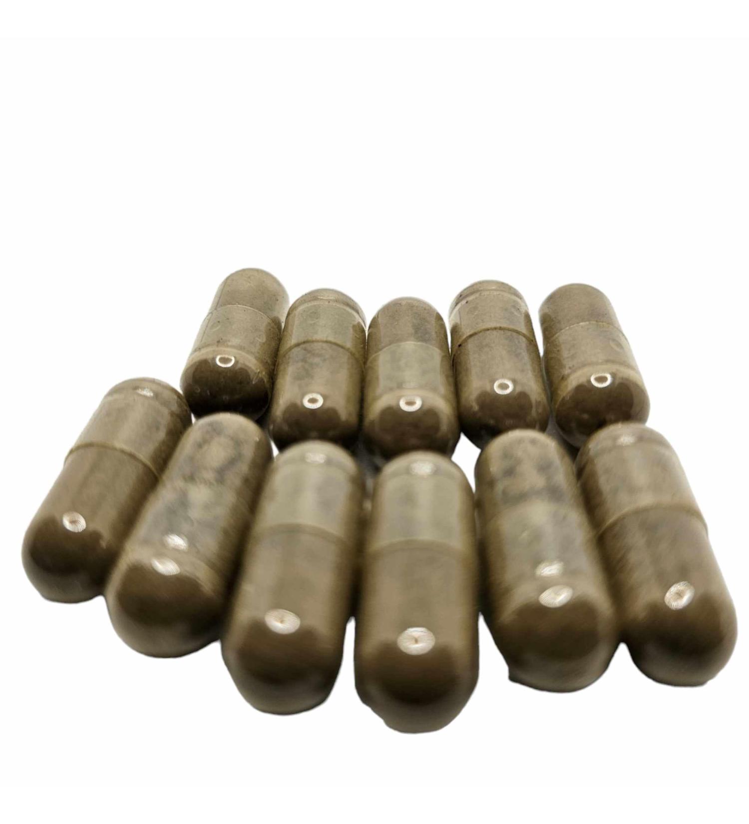 God's Promise Herbal Compounds - MULLIEN Leaf in HPMC Vegetable Capsules 100 Capsules/Vegan Kosher Halal Vegetarian