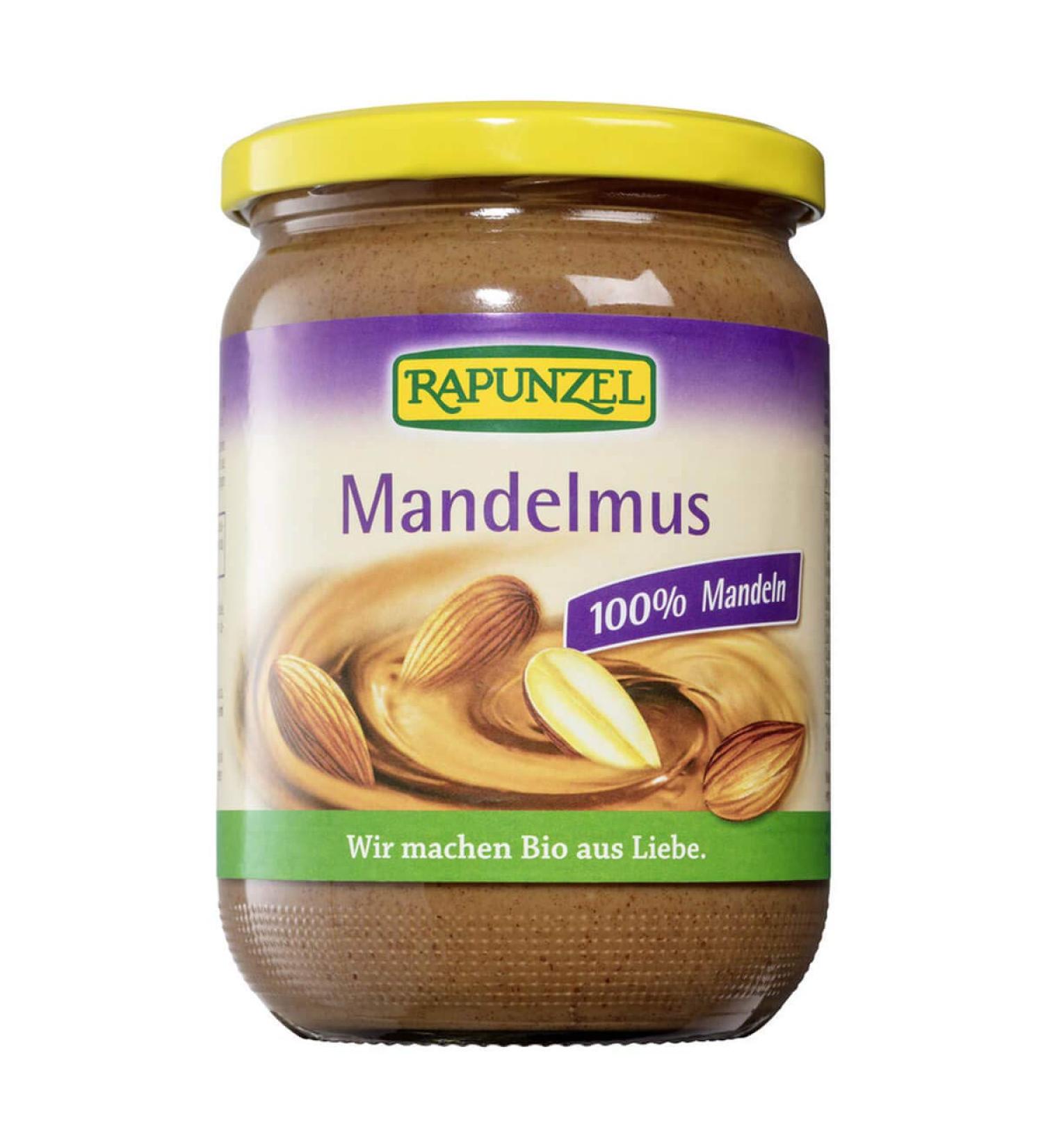 Rapunzel Organic Almond Butter (6 x 500 gr) Almond Butter 500 g (6 pieces)