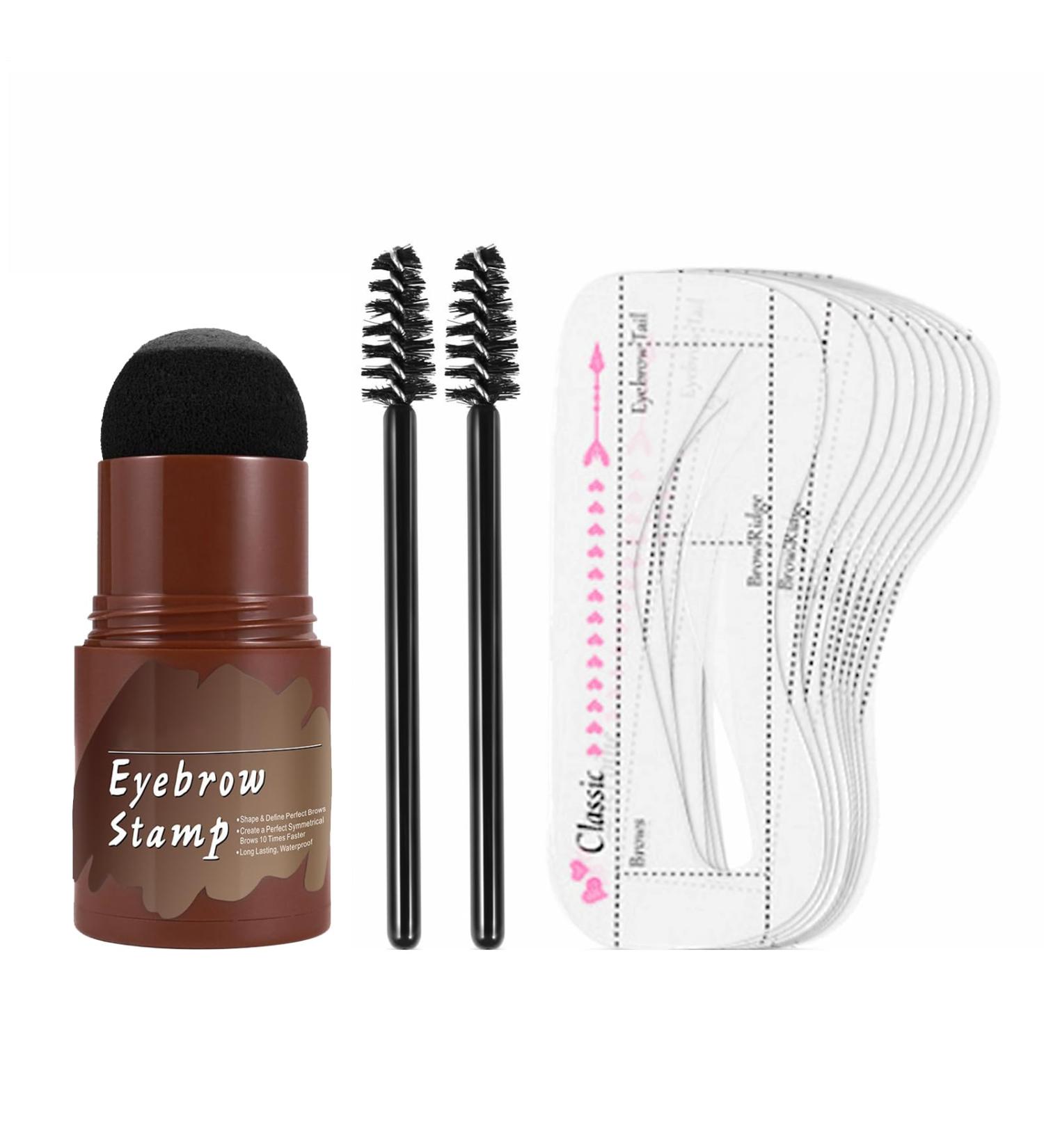 Pochoirs Sourcils 10 Pi ces Mod les | Formeur Sourcilss | tanche Mise En Forme Facile Soin Et Maquillage Domicile | Sourcils Parfaits Chaque Fois Dark Gray - Buy Online on GoSupps.com