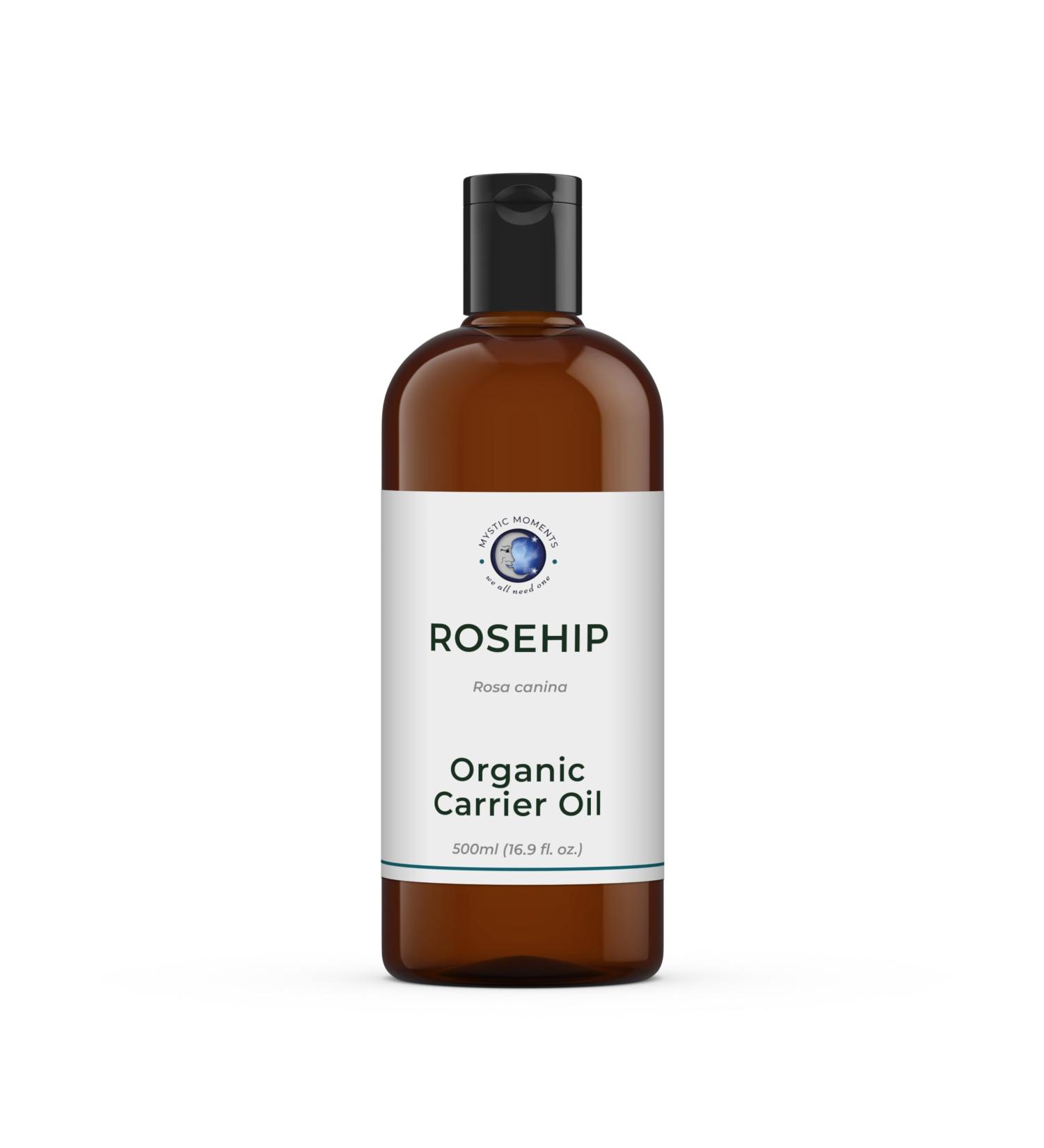 Mystic Moments Rosehip Organic Carrier Oil - 500ml - 100% Pure