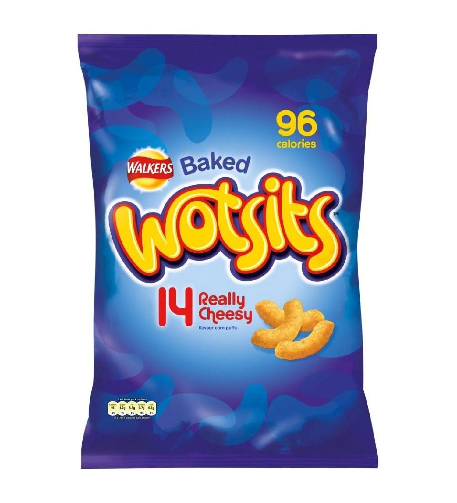 Walkers Walkers Wotsits Really Cheesy Corn Puffs (12x17g)