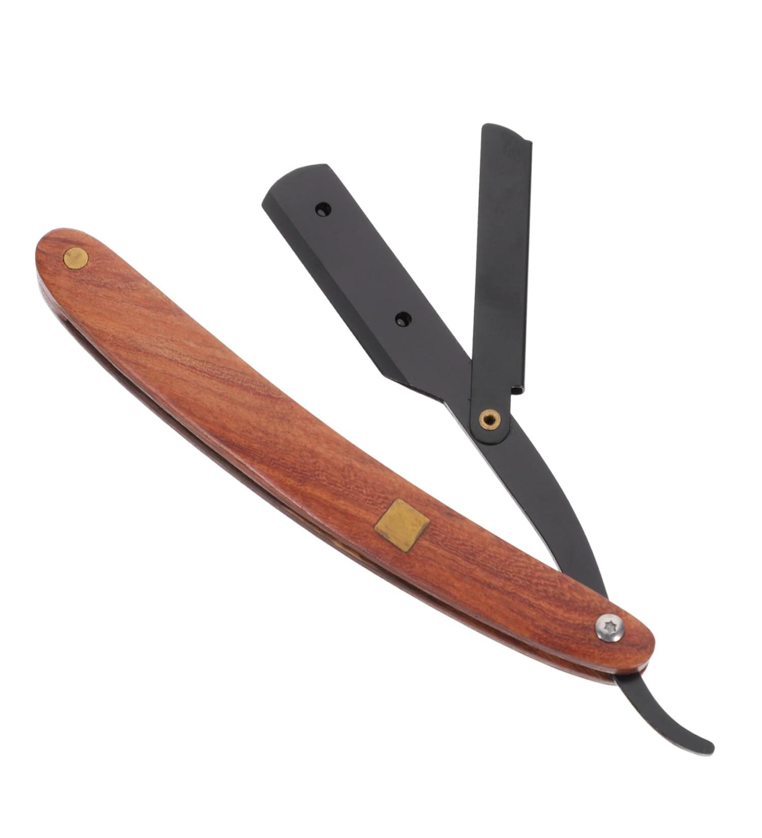 DOITOOL Cutlery Holder & Safe Hand Razor for Men | Metal & Wooden Handle Bamboo Design - Shop Now! - Buy Online on GoSupps.com