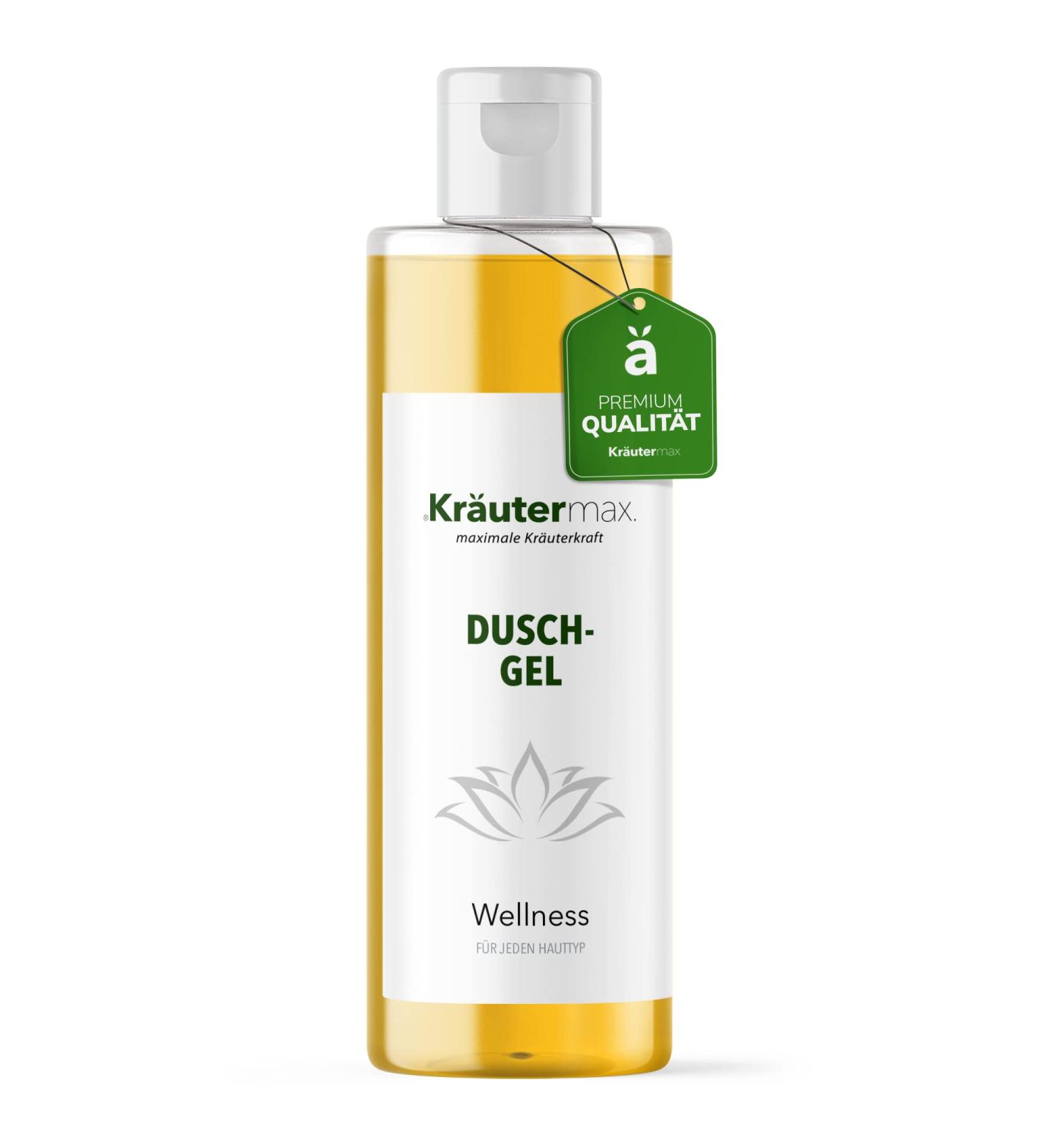  Kr utermax. Wellness Natural Cosmetic Shower Gel Also Used as Shampoo with Mandarin Oil and Aloe Vera Gel 1 x 250 ml - Buy Online on GoSupps.com