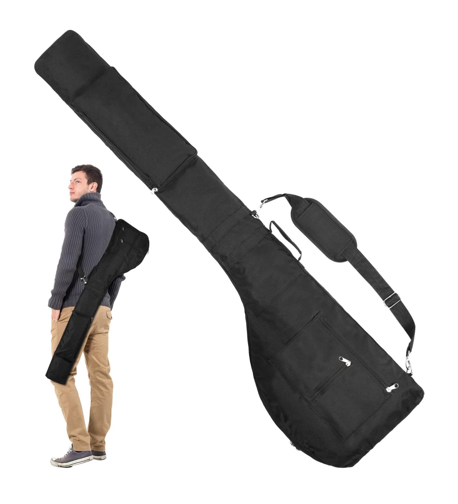 Portable Foldable Golf Club Travel Bag for 8-10 Clubs | Waterproof Mini Carry Bag for Women & Men - Buy Online on GoSupps.com