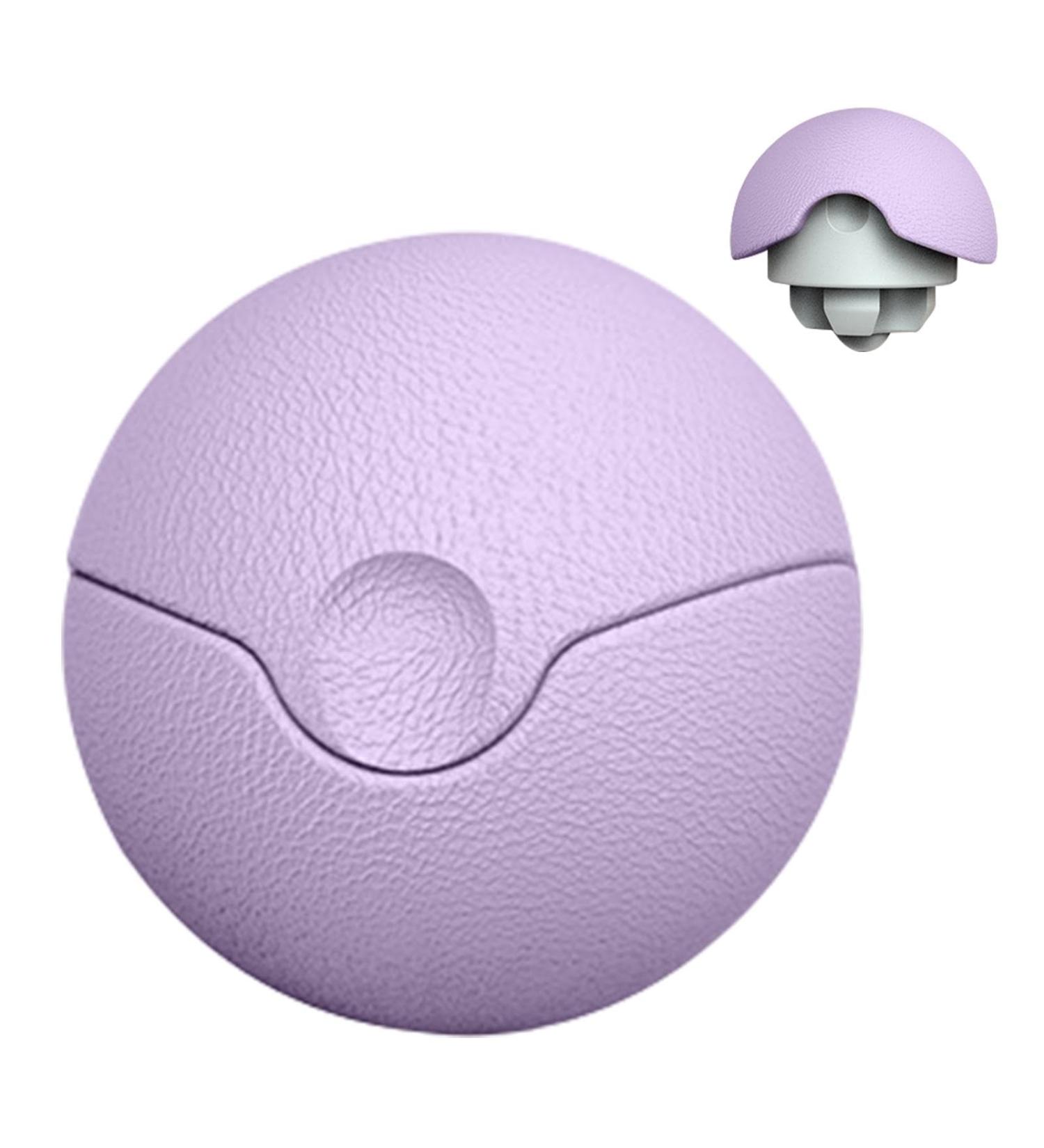 Myofascial Release Ball - Multifunctional TPE Yoga Tuning Ball for Deep Tissue Massage | Compact Trigger Point Ball for Legs Neck & Shoulders - Purple - Buy Online on GoSupps.com