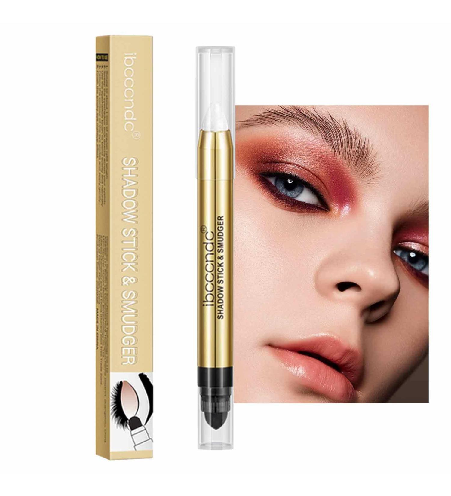 Eyeshadow Pencil Double End Waterproof Eyeshadow Stick - Long Lasting Brightener Eyeshadow Pencil Eye Shadow Highlighter Stick Makeup Tool Pochy 5# - Buy Online on GoSupps.com