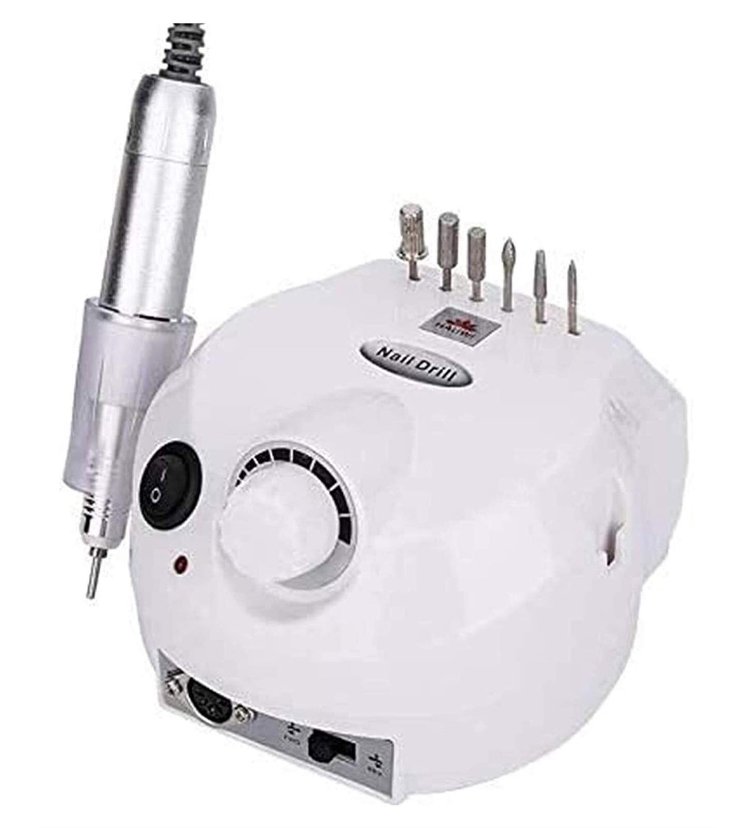 ASDFGH Professional Nail Drill Machine Portable Nail Drill Machine 30000 RPM Electric Nail Care Set Powerful Manicure Pedicure Set with Foot Pedal Nail Polisher Machine - Buy Online on GoSupps.com
