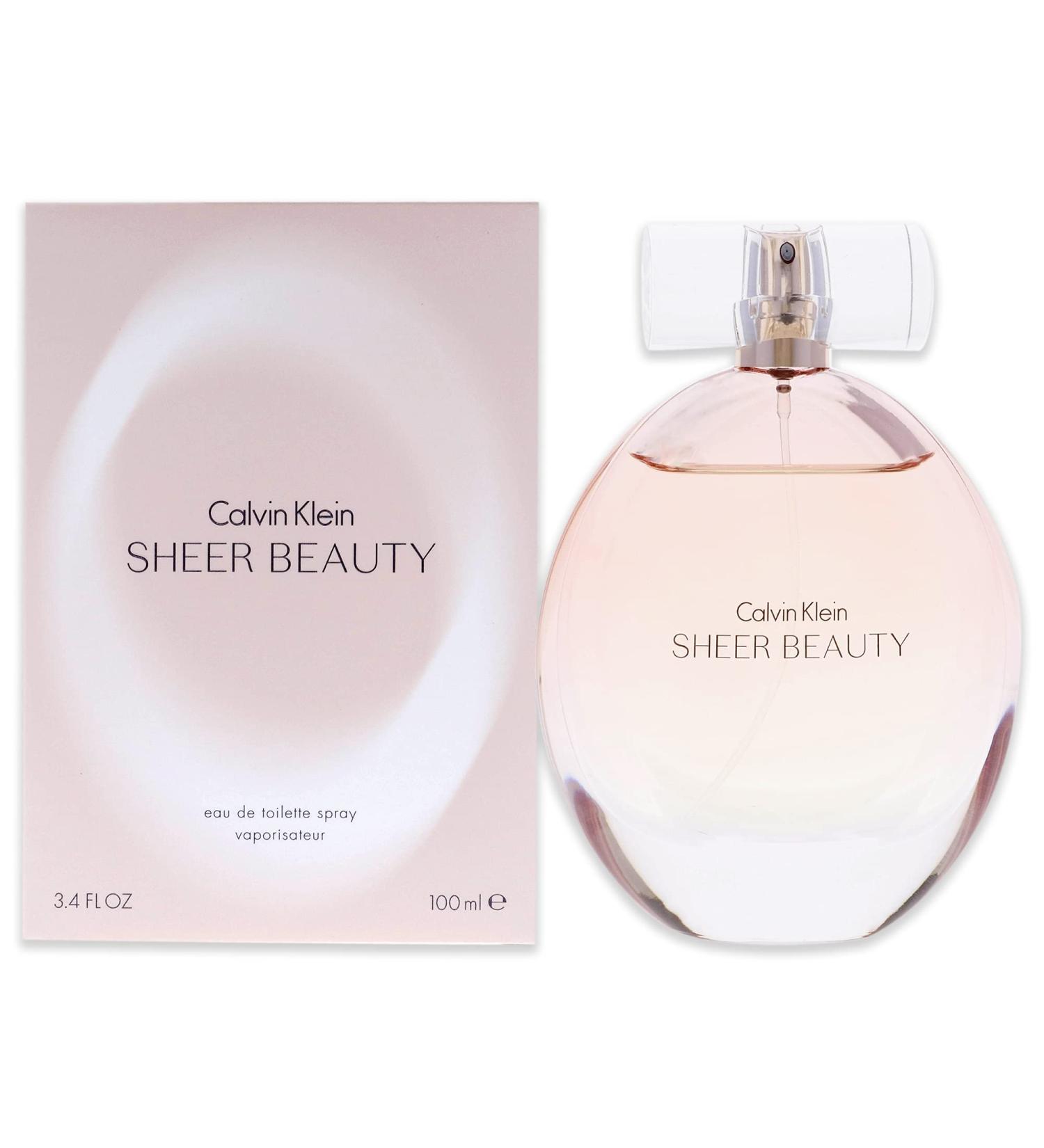 Calvin Klein Sheer Beauty Eau De Toilette Spray for Women 3.4 Ounce - Buy Online on GoSupps.com