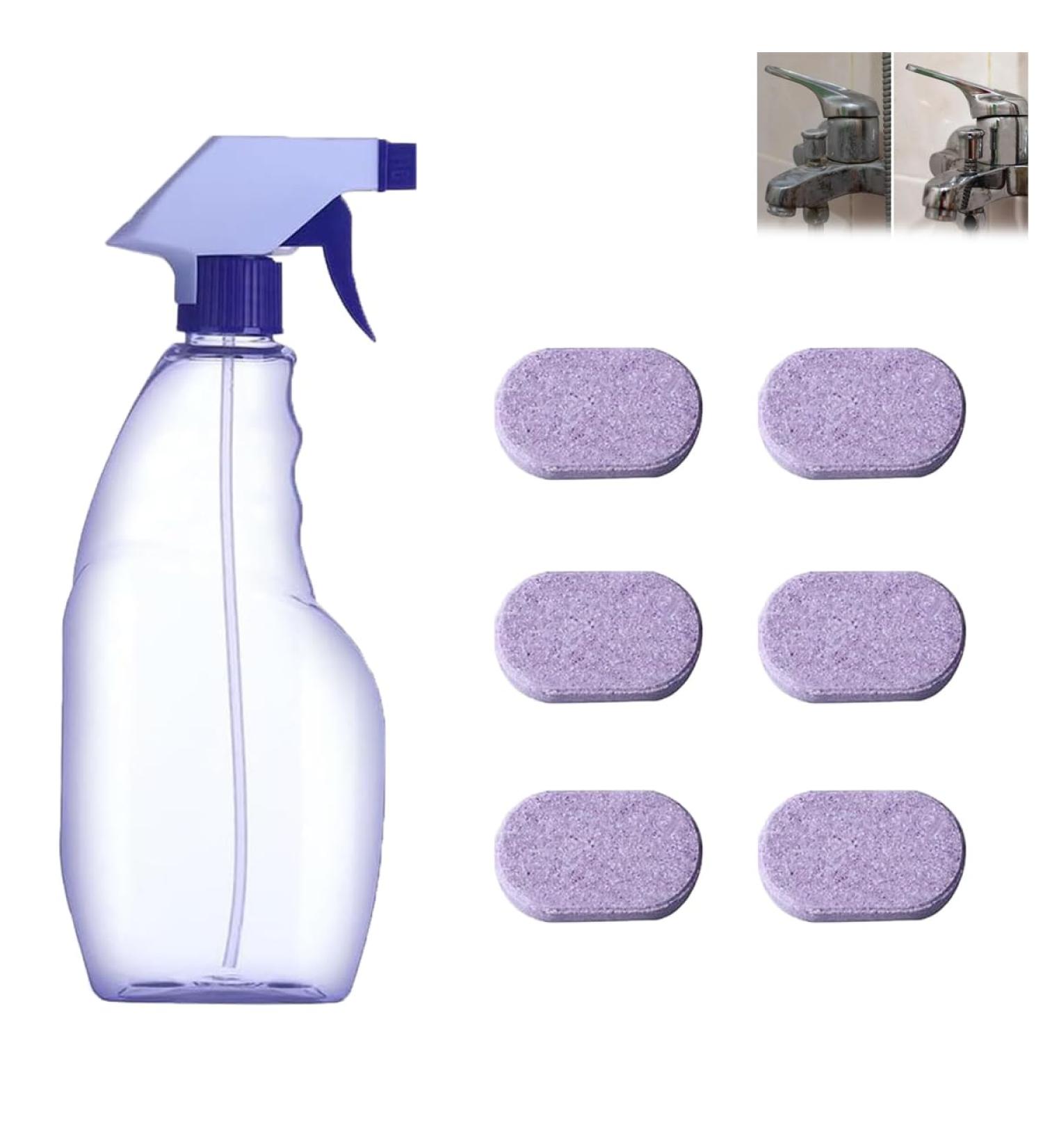 Cleanlix Cleaner Cleanlix Cleaner for Instant Stain Removal All-Purpose Cleaning Spray Concentrated Cleaning Tablets Multi Purpose Cleaning Spray for Every Stain 1*Bottle+6pcs*CleanLix Tablet - Buy Online on GoSupps.com