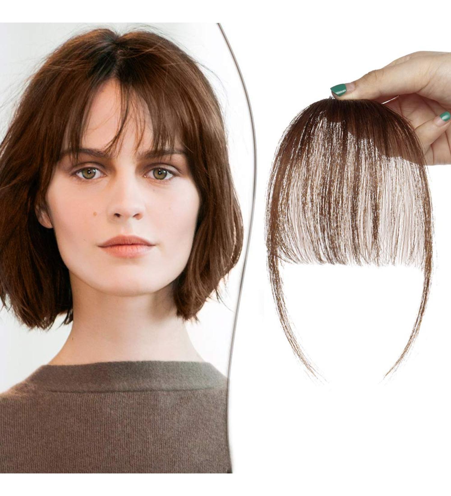 SEGO Pony Hairpiece | Real Hair Fringe Clip-On Extension - 100% Remy Human Hair - Buy Online on GoSupps.com