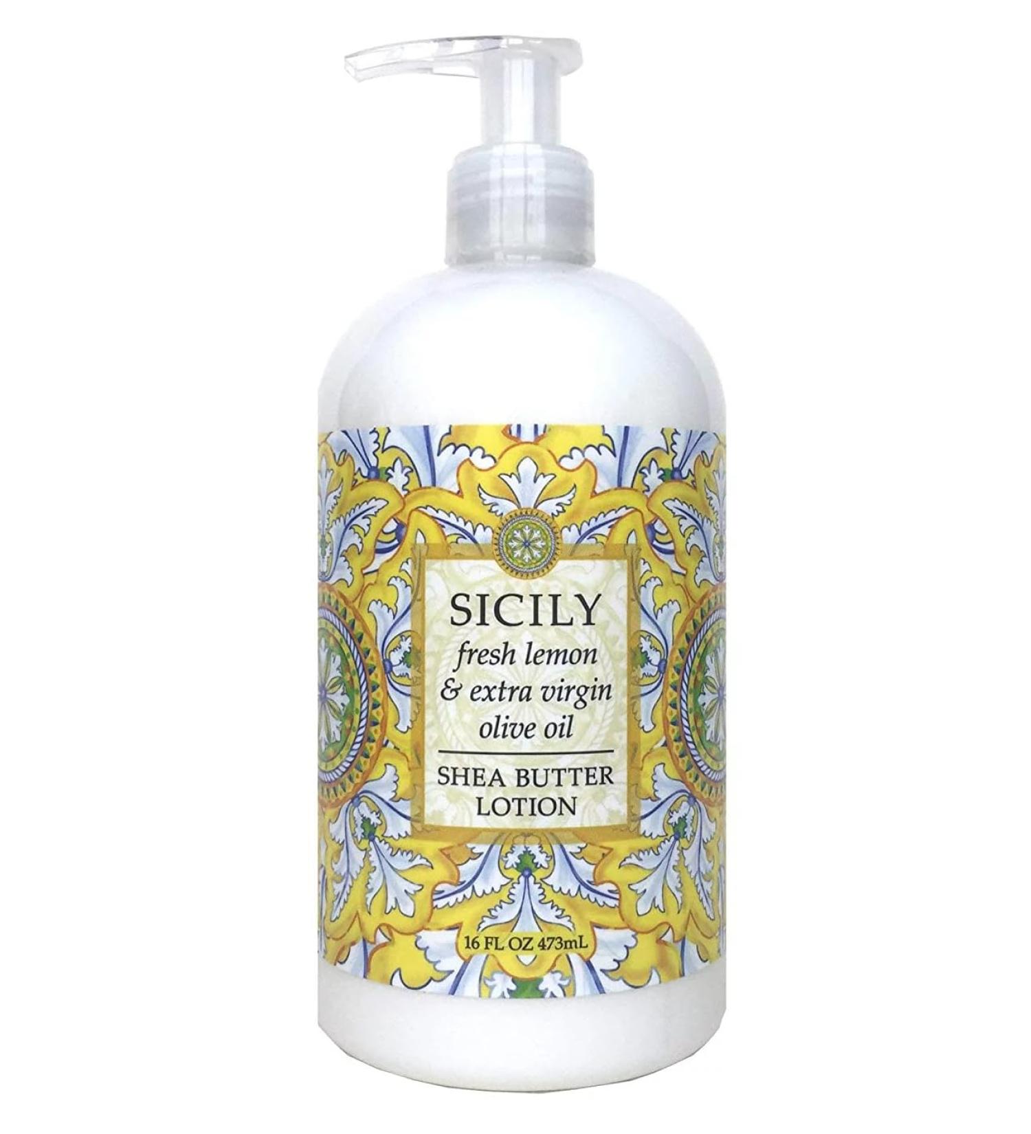 Greenwich Bay Lemon Sicily Scented Lotion from the Destination Collection - Travel the World Without Leaving Your Home - 16 Ounce Bottle in Beautiful Packaging