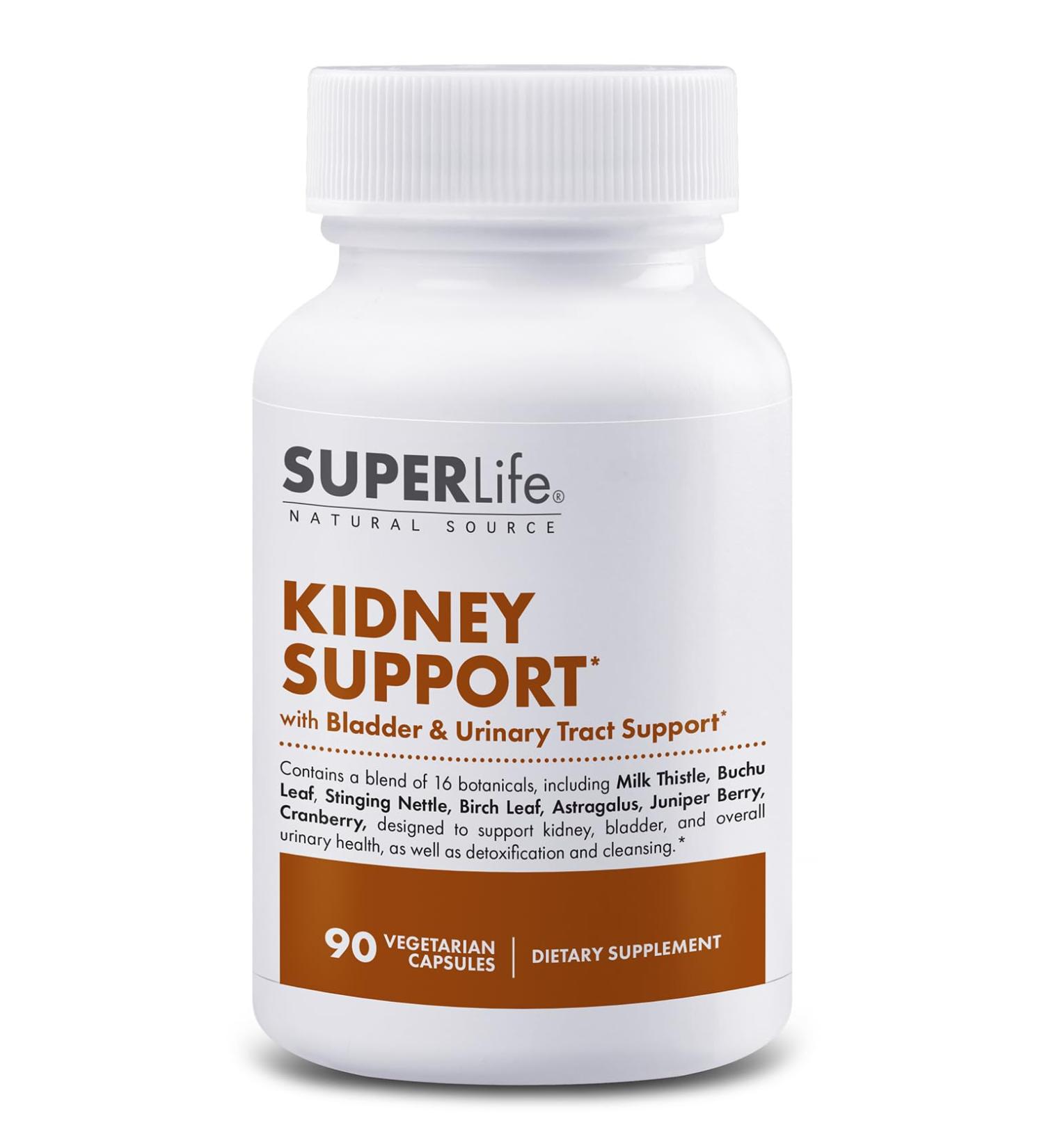 Kidney Support - with Chanca Piedra Buchu Stinging Nettle Cranberry & Birch Leaf | Promotes Detox & Cleanse to Support Optimal Kidney Bladder & Urinary Tract Health | Supplement - 90 Capsules