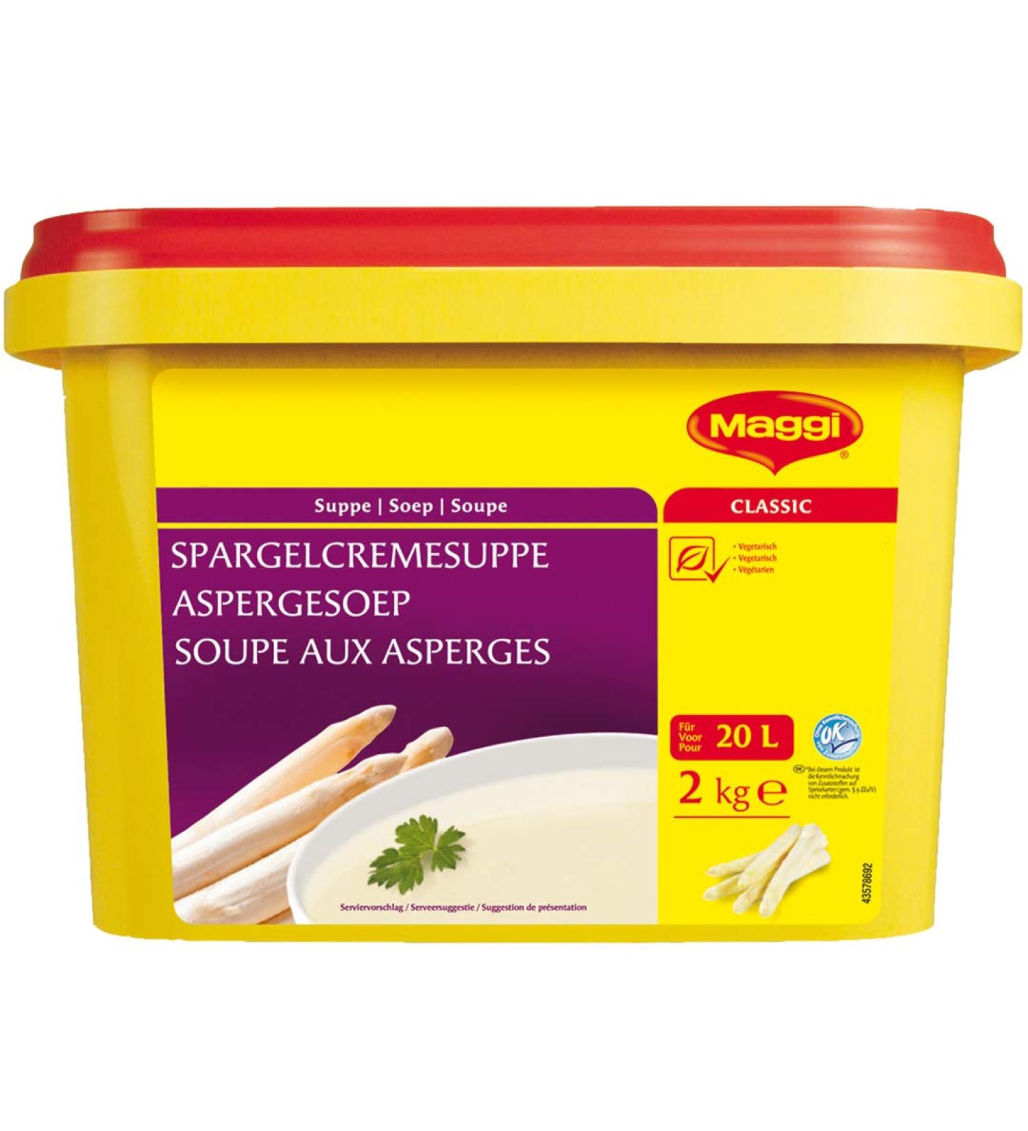 Maggi Maggi Vegetarian Fine Asparagus Soup 2kg