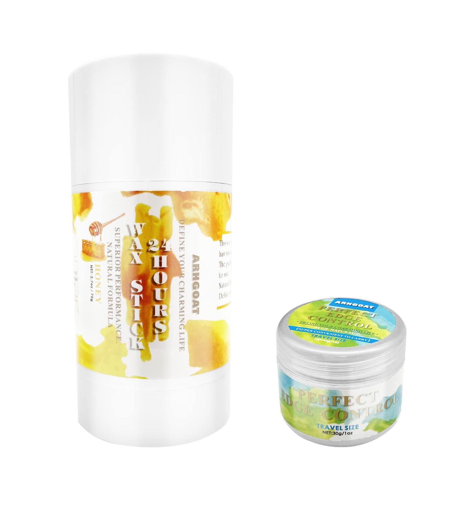 ARHGOAT Hair Wax Stick 2.7oz - Long-Lasting Hardness and High Shine with Beeswax and Olive Oil - Natural Formula for Women - Buy Online on GoSupps.com