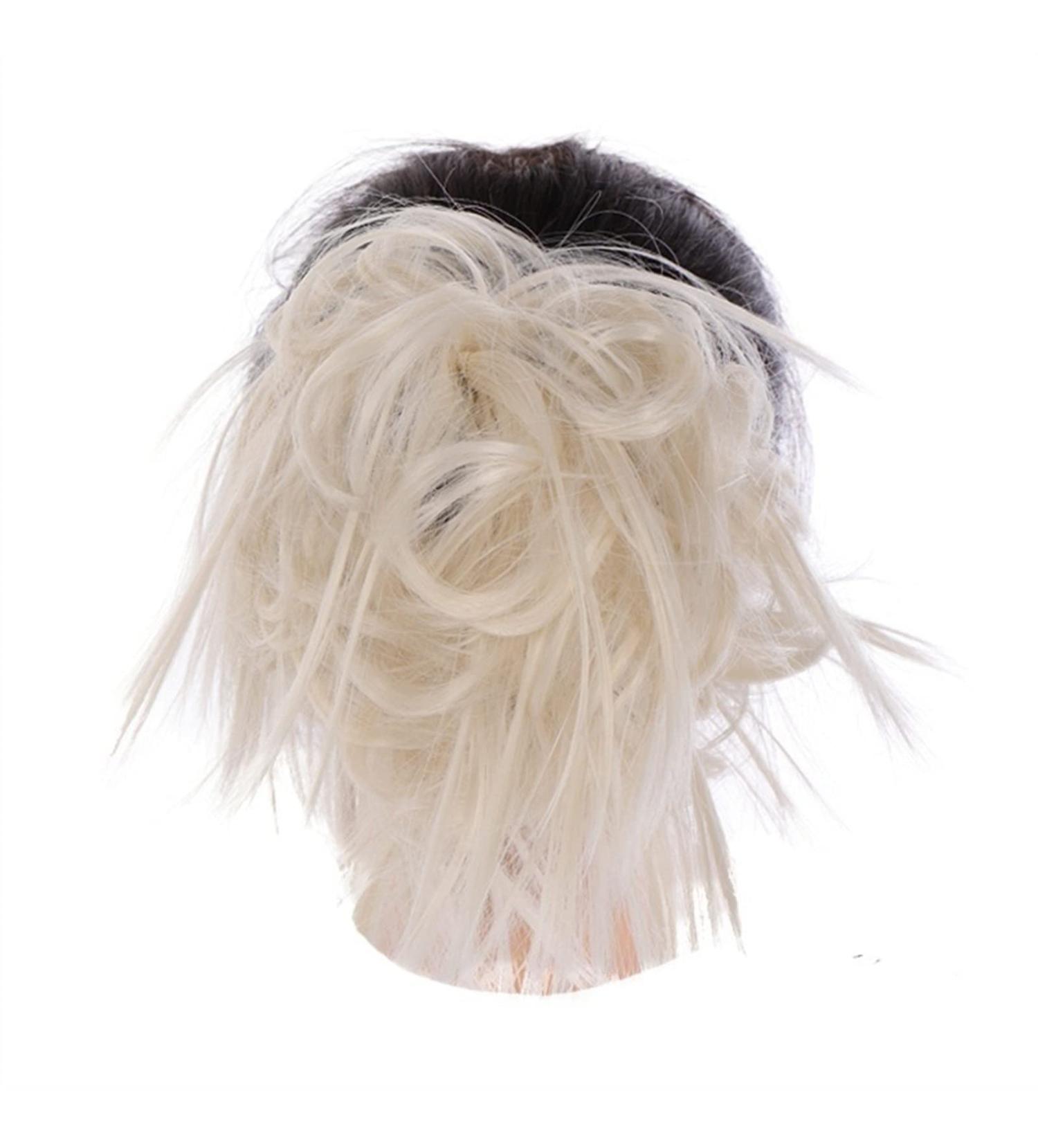 Messy Bun Hair Piece for Women Synthetic Tousled Updo Messy Bun Hair Pieces Hair Scrunchies Extensions with Elastic Band Ponytails Hair Extensions for Women Fake Hair Accessories for Women Girls 60# - Buy Online on GoSupps.com