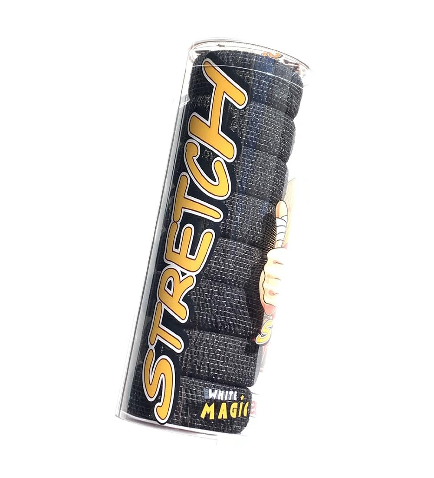 ABG Stretch Tape - White & Black Magic | Made in USA Patented Maximum Grip for Weightlifting Hookgrip 1 & 2 | Durable & Flexible eCommerce Shipping Worldwide - Buy Online on GoSupps.com