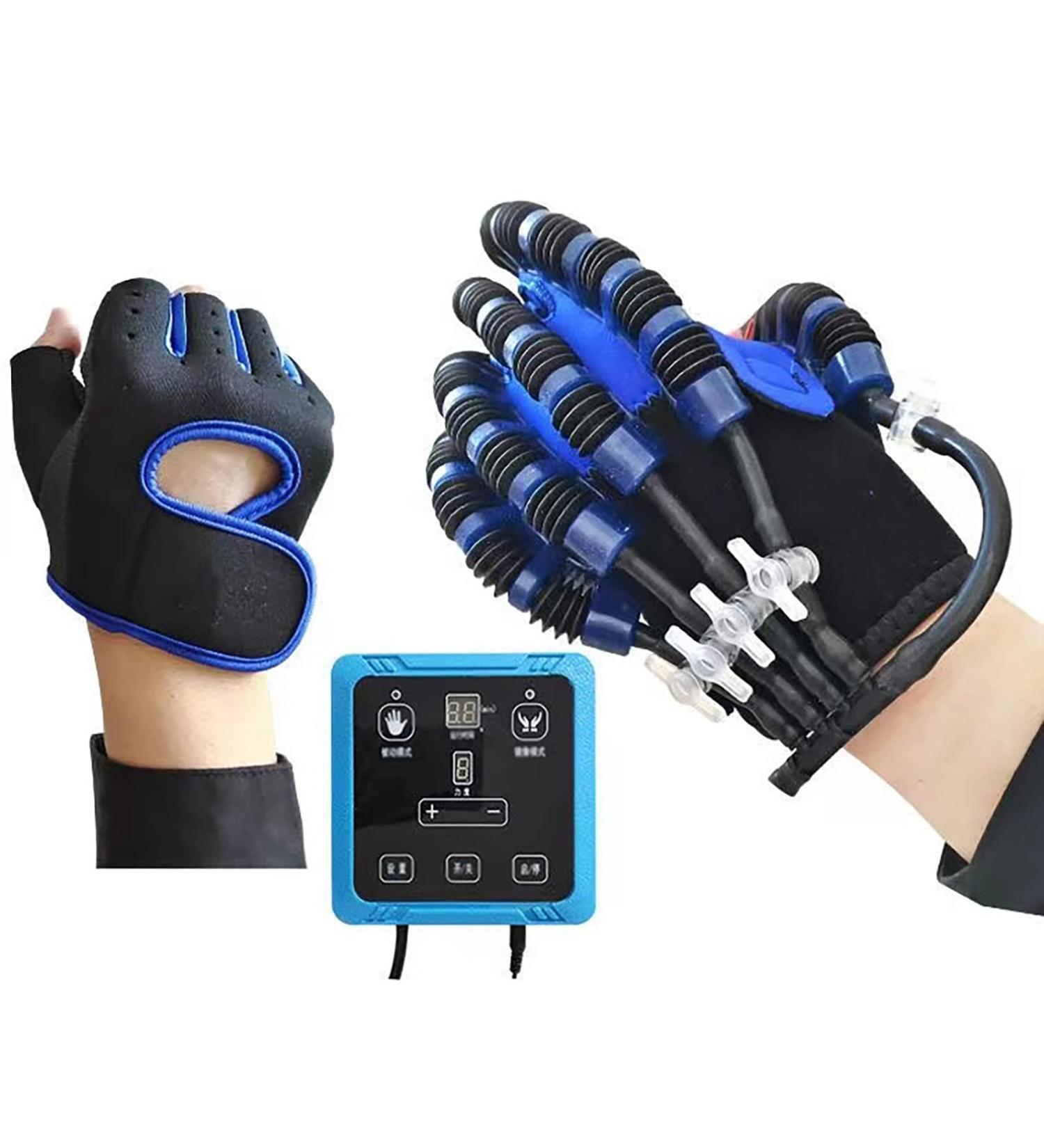 Finger Rehabilitation Training Robot Gloves Finger Training Gloves Stroke Hemiplegia Equipment Finger Rehab Orthotics Long-Term Relief Cramps(Size:L Code Color:Left) L code left - Buy Online on GoSupps.com