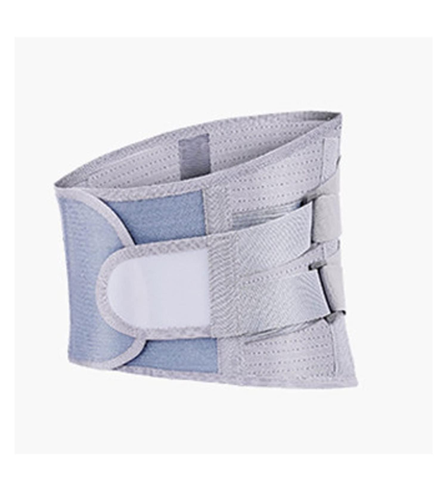 Back Support Belt for Men & Women - Breathable Lumbar Spine Bandage for Pain Relief - Sciatica & Disc Support - Size L (Gray) - Buy Online on GoSupps.com