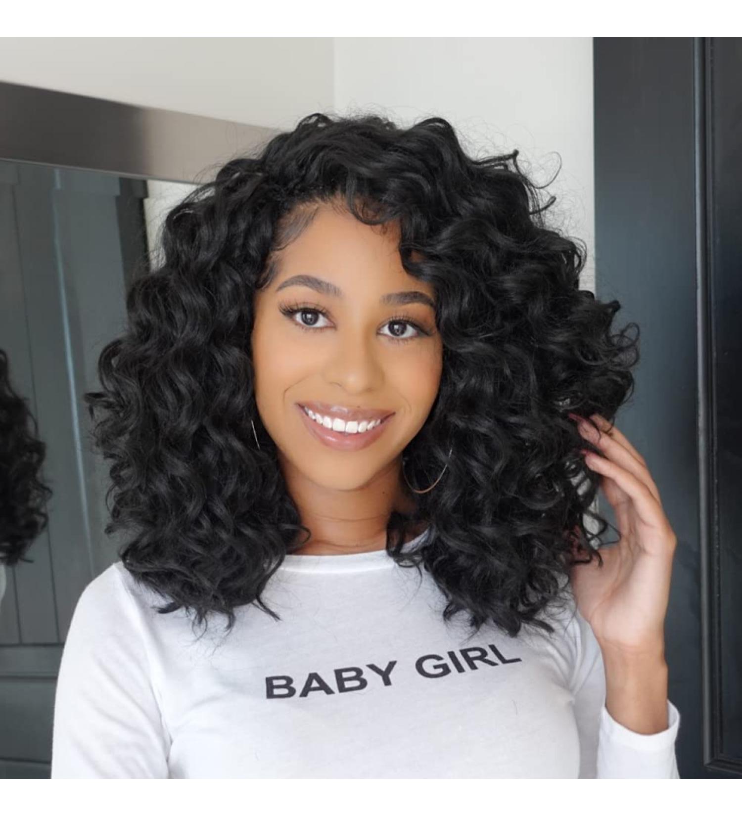 ToyoTree 14 Ocean Wave Crochet Hair - 8 Packs Natural Black Braids, Synthetic Extensions (1B) - Buy Online on GoSupps.com