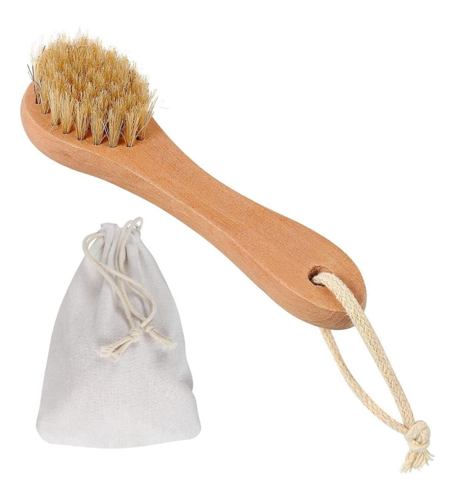 Amathings Deep Cleansing Face Brush with Bag - Ideal for Pore Removal & Skin Care - Buy Online on GoSupps.com