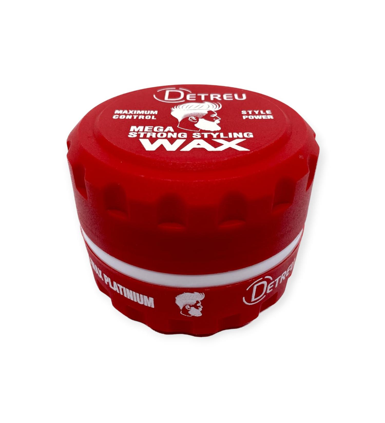 Buy Detreu Mega Strong Gelwax Platinum 140ml - Unscented Hair Wax Gel for Mega Strong Hold | International Shipping Available - Buy Online on GoSupps.com