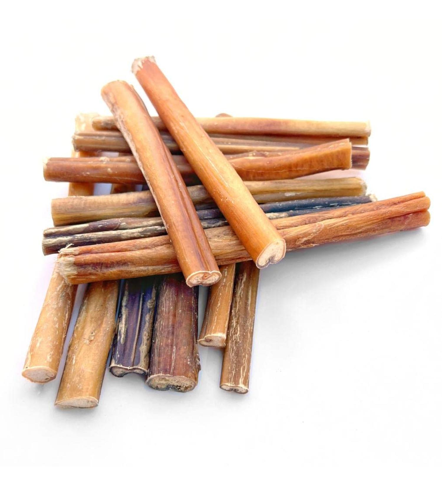 BULLY PALS - 6" Standard Bully Sticks - 10 Pack - Long Lasting All Natural Single Ingredient Dehydrated Dog Treats and Dental Chews - Buy Online on GoSupps.com
