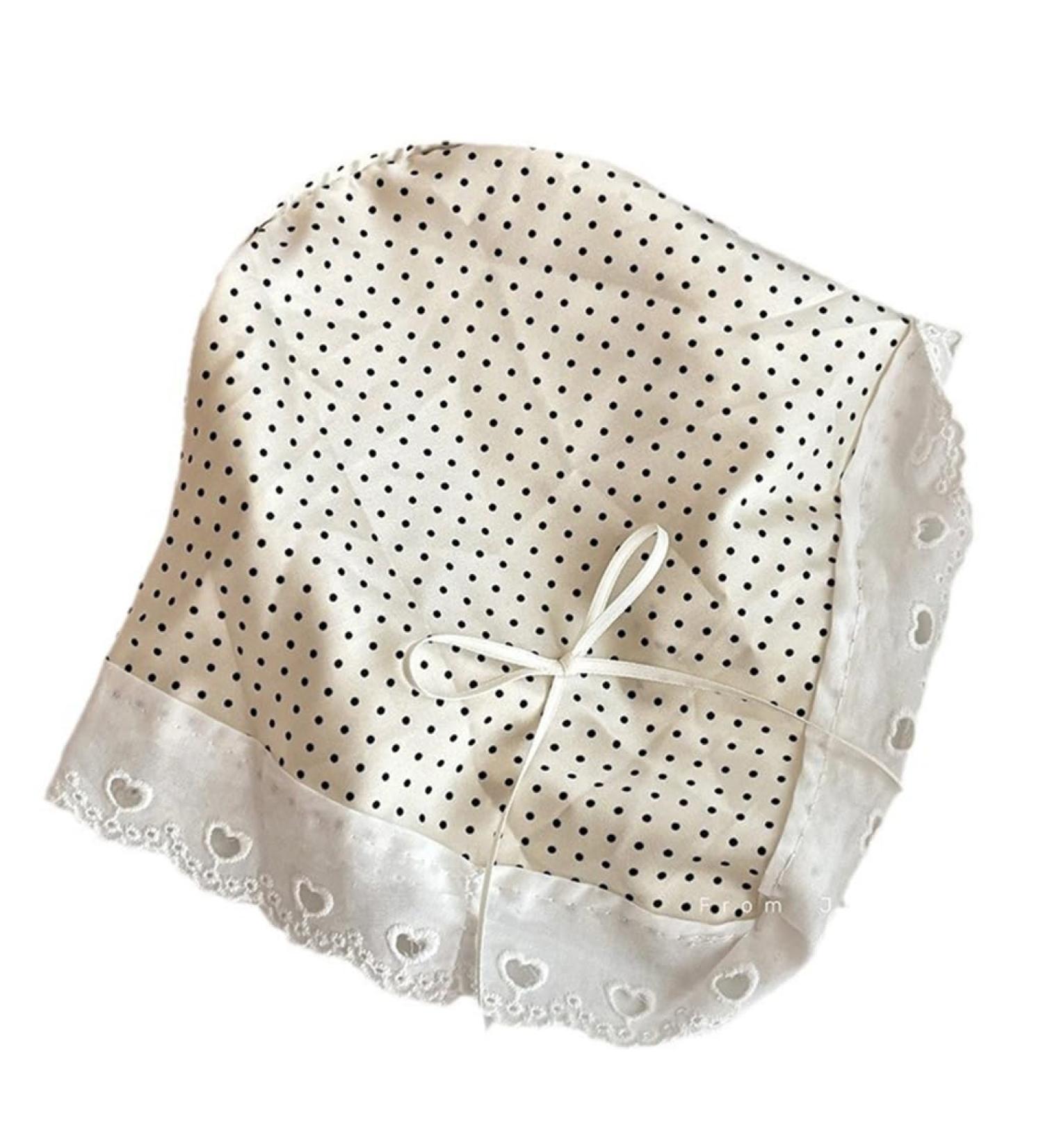 TQUXNGA Elegant Hair Scarf Headbands Triangled Head Kerchief Hairband Bowknot Bandanas Headbands Cute Hair Accessory White - Buy Online on GoSupps.com