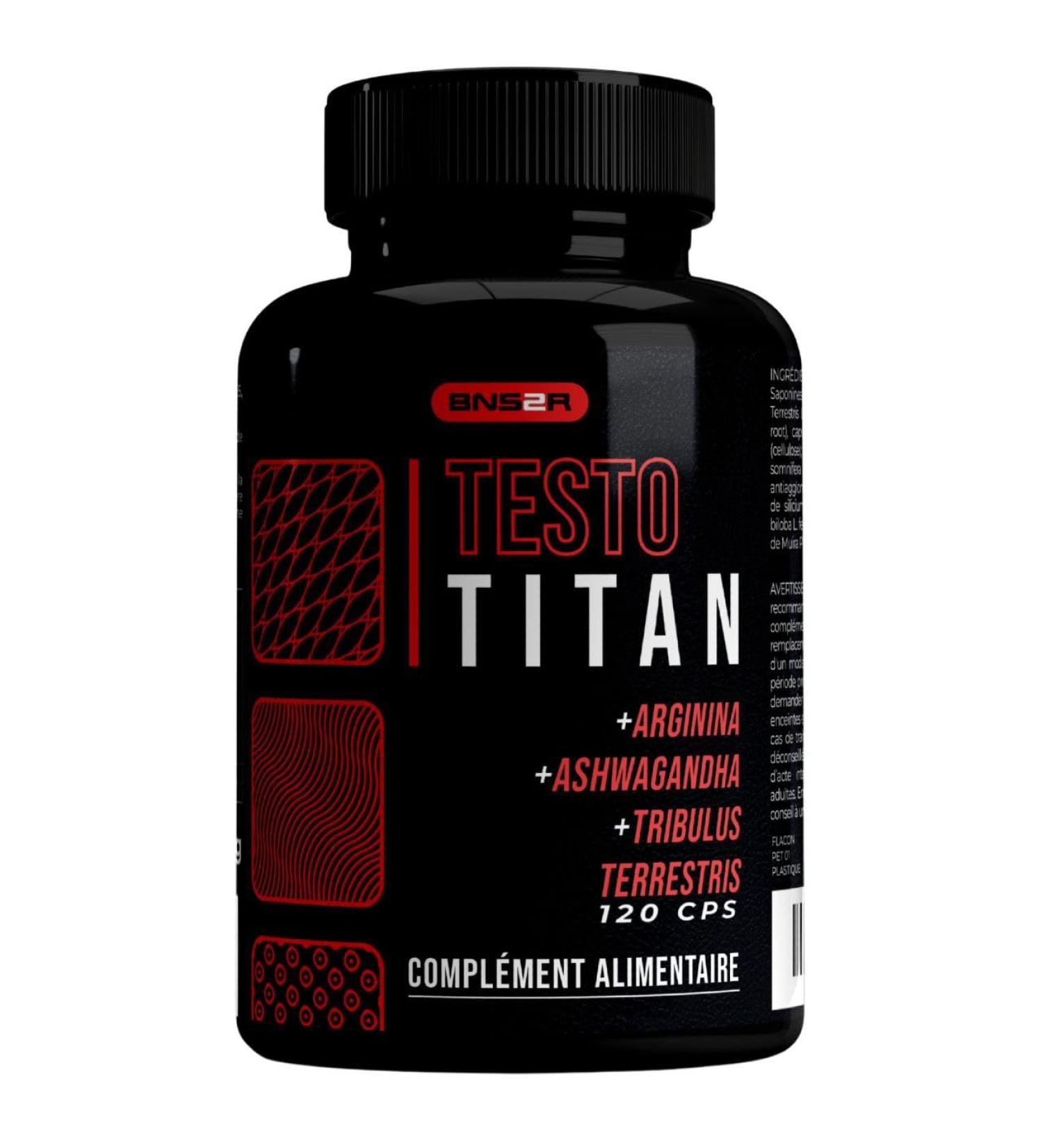 Testost rone Homme Fort 120 G lules | Complexe avec Ashwagandha Maca P ruvienne L-Arginine Tribulus Terrestris et Zinc - Compl ment Alimentaire Naturel - Buy Online on GoSupps.com