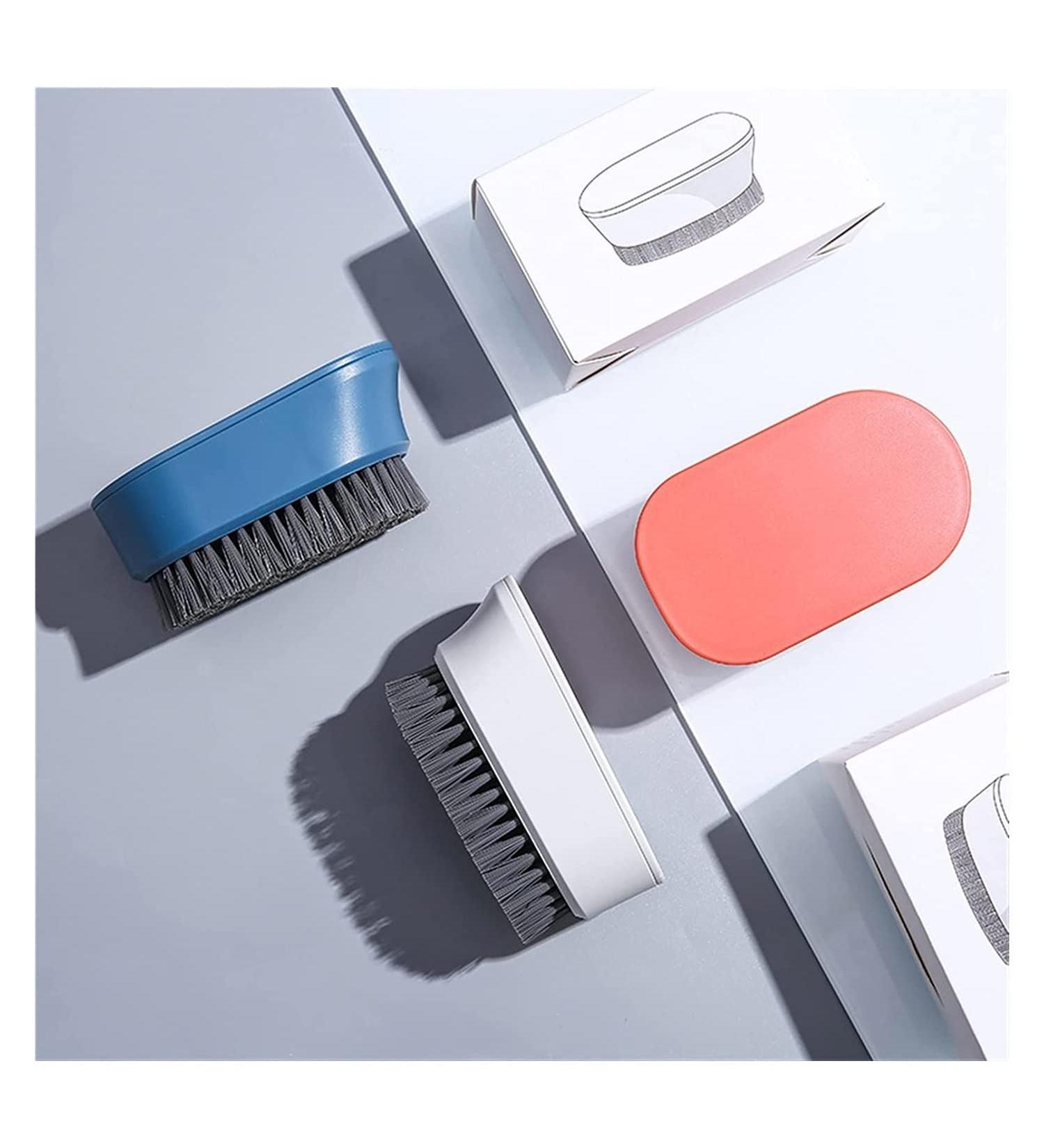 Home Shoes Brushes Household Cleaning Brush Multi-Functional Shoes Clothes Cleaning Brushes Bathroom Tool Brush(Orange) - Buy Online on GoSupps.com