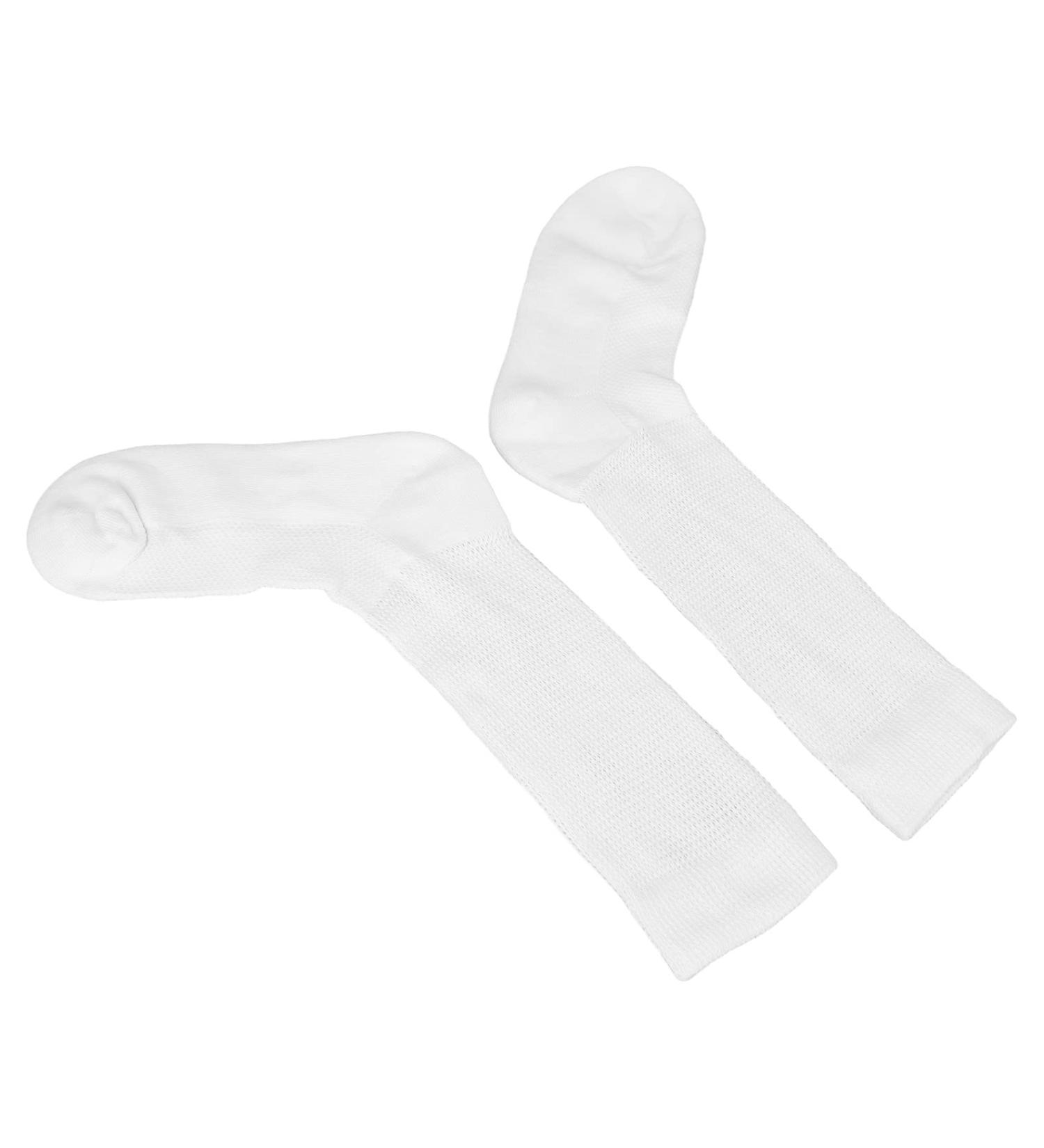 Diabetic Foot Socks - Reusable, Loose, Comfortable, Lightweight Cotton Socks for Pilates - Buy Online on GoSupps.com