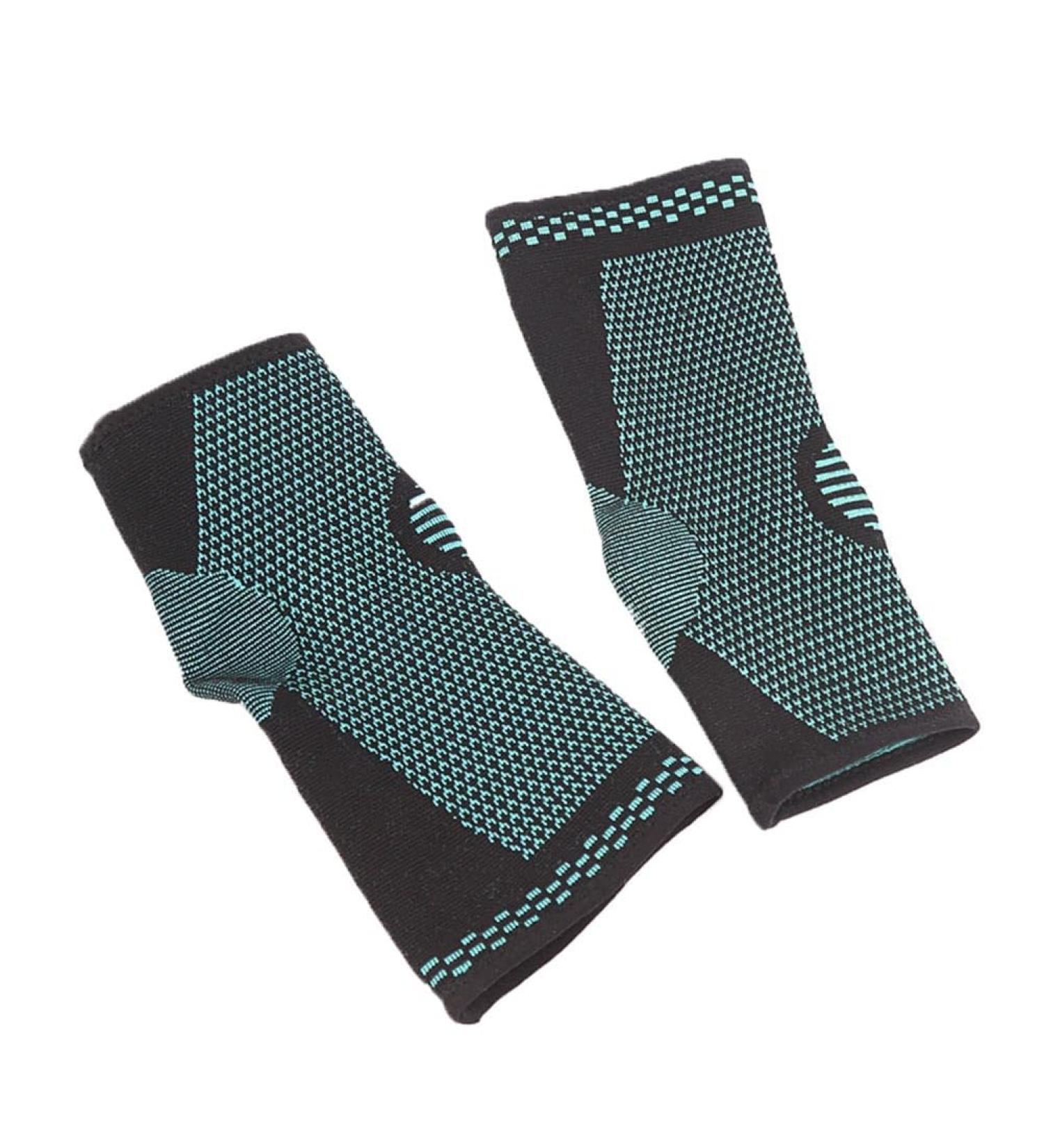 HEALLILY Compression Ankle Brace | Knitted Ankle Support Sleeve for Sprains & Achilles Tendon - Size M (35-37) | International Shipping Available - Buy Online on GoSupps.com