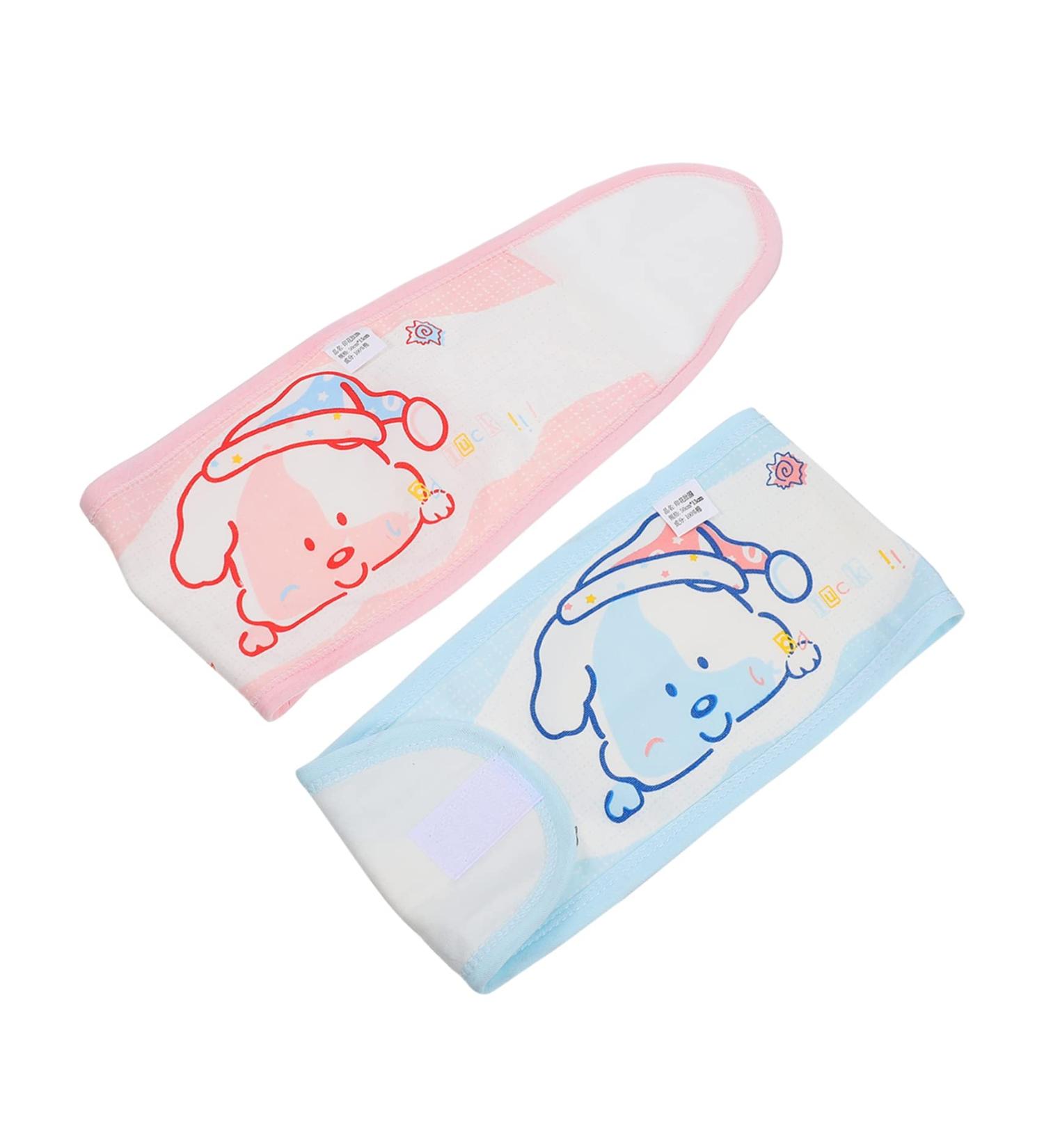 Healeved 2pcs Baby Cotton Umbilical Cord Belly Band for Newborns - Navel Truss Support & Hernia Care Essentials - Buy Online on GoSupps.com