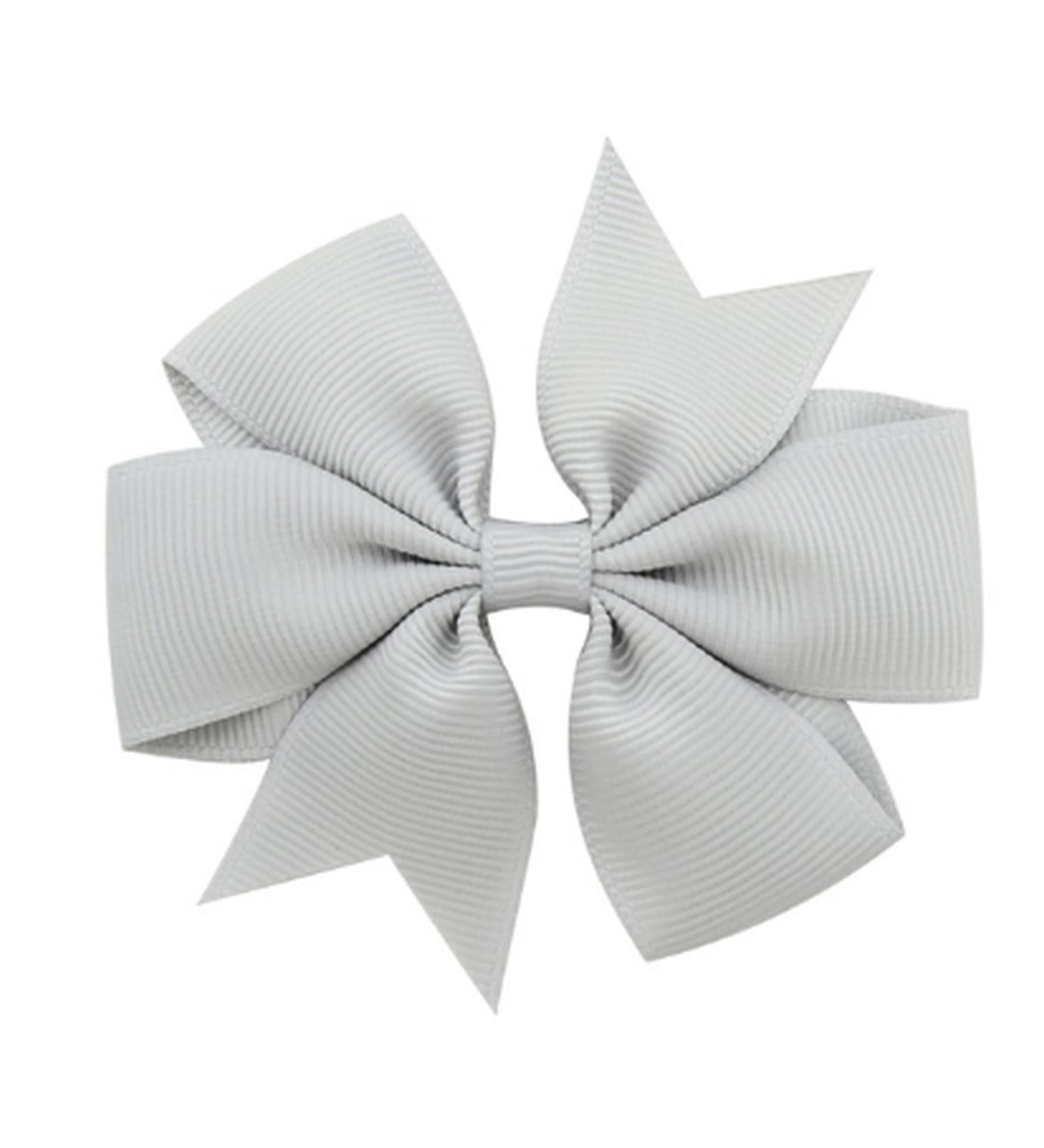 Hair Clips 40 color grosgrain ribbon bow hairpin color solid color girl hairpin hairpin bow Blue Hair Clips (Size : Champagne) - Buy Online on GoSupps.com