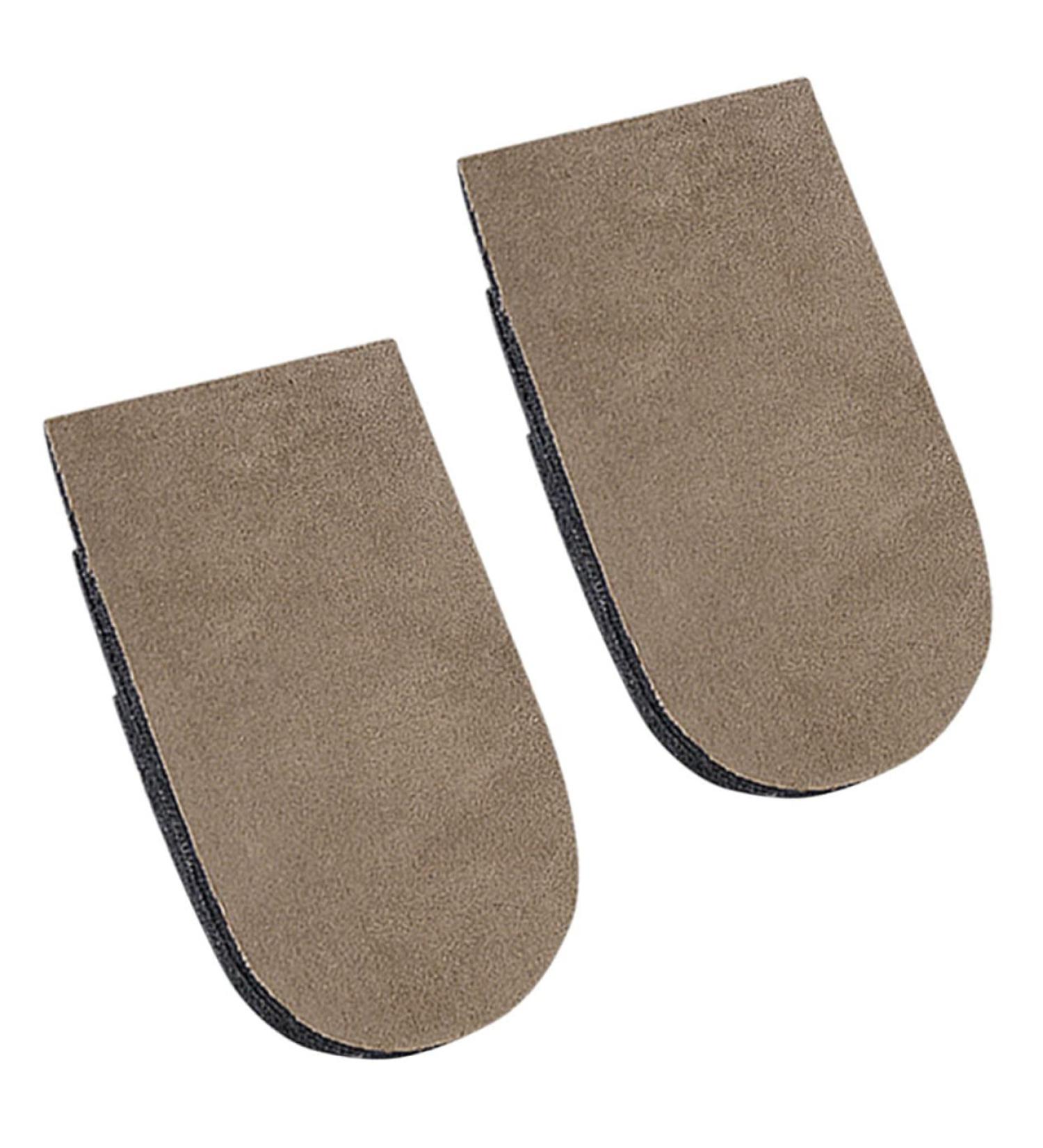 Buy NOLITOY Height Increase Pads Unisex Invisible Heel Inserts for Shoes | Comfortable EVA Half Pads for Men & Women - Brown 11.5x7.7cm - Buy Online on GoSupps.com