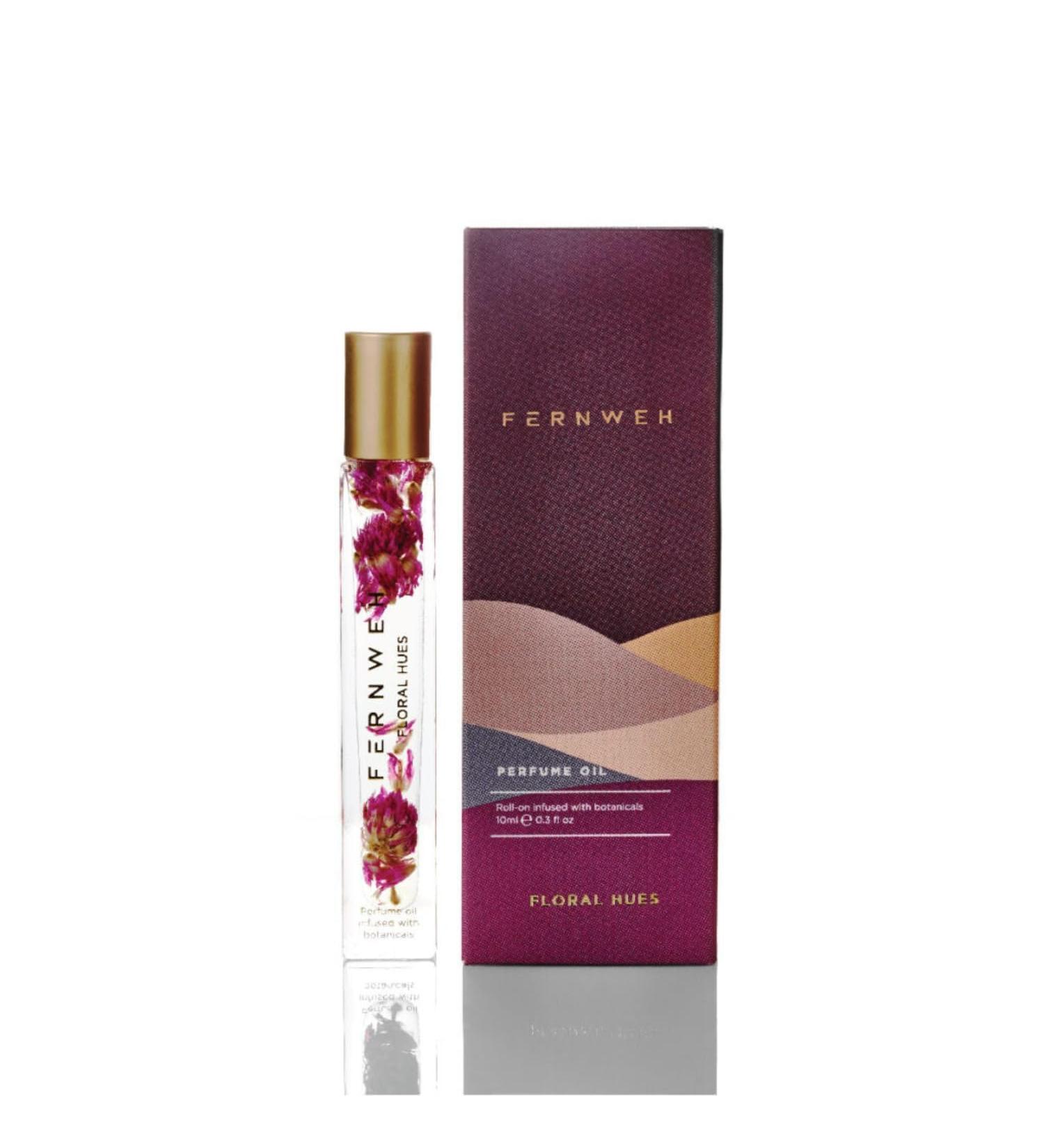 Floral Hues Perfume Oil Roll On | Modern Attar | Strong and Long Lasting | Non-Alcoholic | 10ml Travel Friendly - Buy Online on GoSupps.com