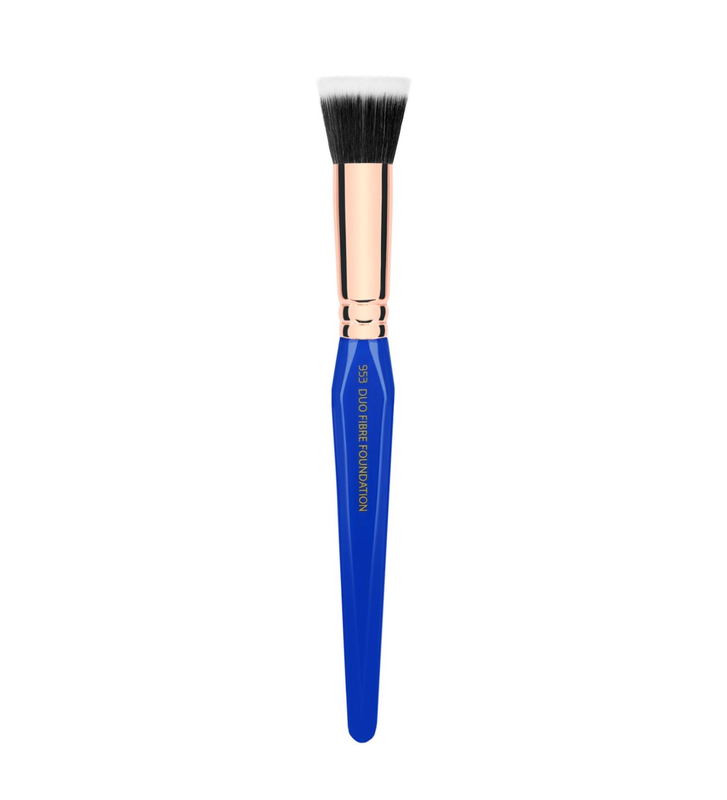 Bdellium Tools Golden Triangle 953 Duo Fibre Foundation Brush - Vegan Soft Synthetic Fibers for Precise Makeup Application - International Shipping Available - Buy Online on GoSupps.com