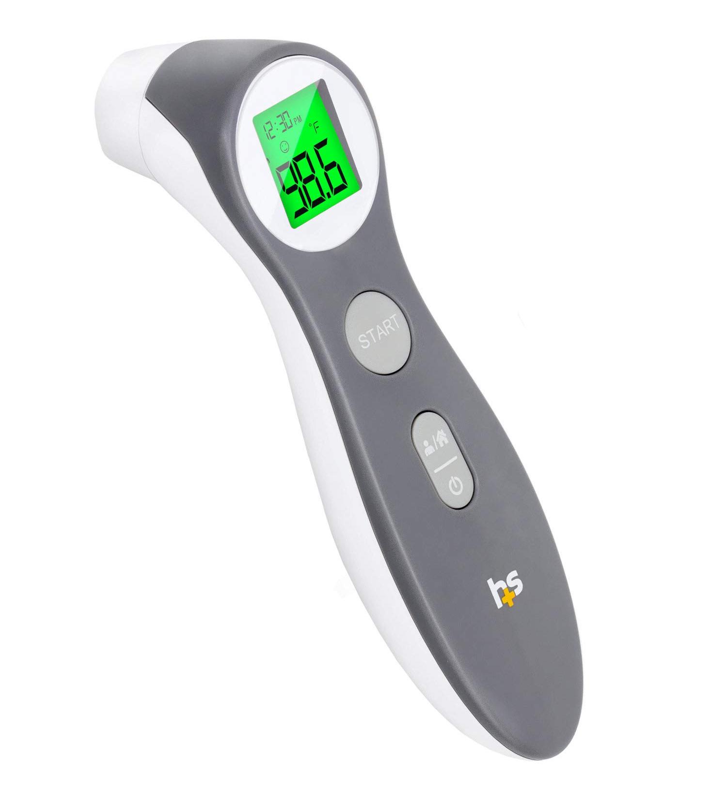 HealthSmart Digital Infrared Thermometer - Accurate Forehead & Baby Thermometer for Adults, Children, and Object Temperature Testing - Buy Online on GoSupps.com