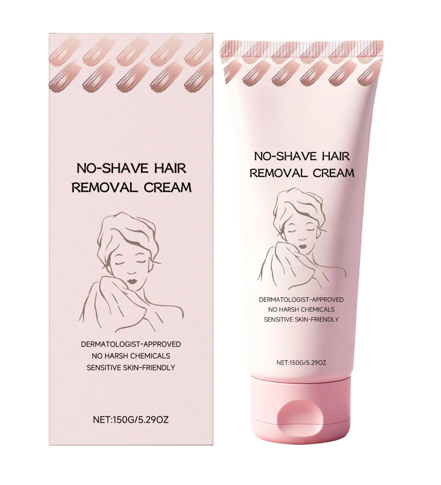 Body Hair Removal Cream - 150g Gentle Hair Removal Product Fast-Acting Odorless Cream for Hair Removal For Women and Teenagers Legs Thighs Underarms Chest and Intimate Areas - Buy Online on GoSupps.com